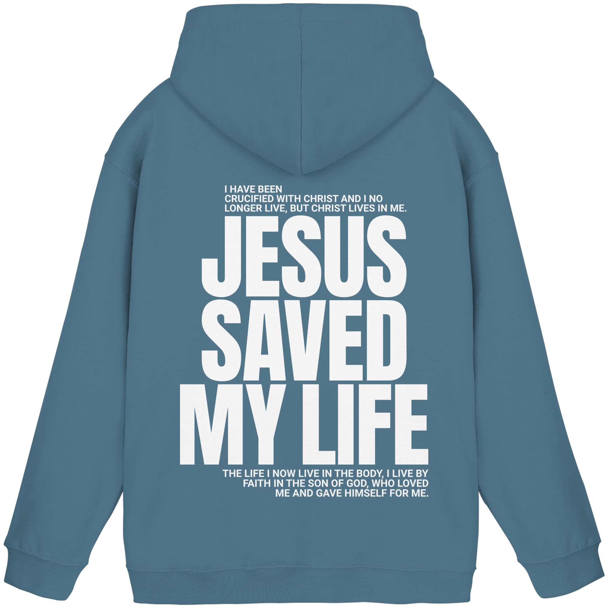 JESUS SAVED MY LIFE - Basic Unisex Hoodie