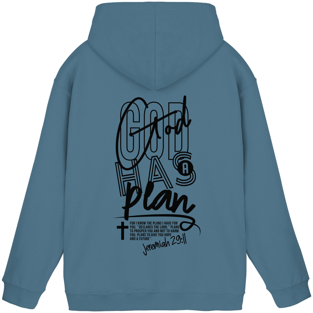 GOD HAS A PLAN - Basic Unisex Hoodie