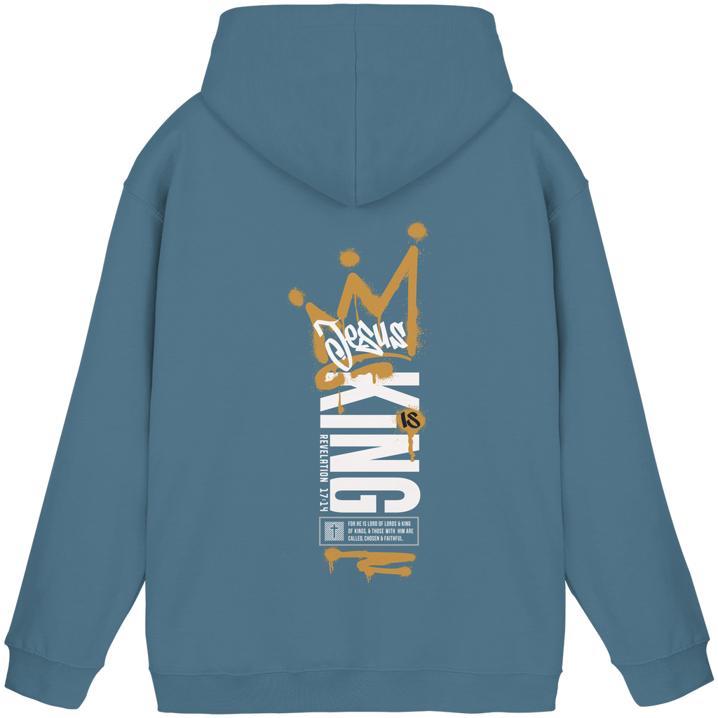 JESUS IS KING - Basic Unisex Hoodie