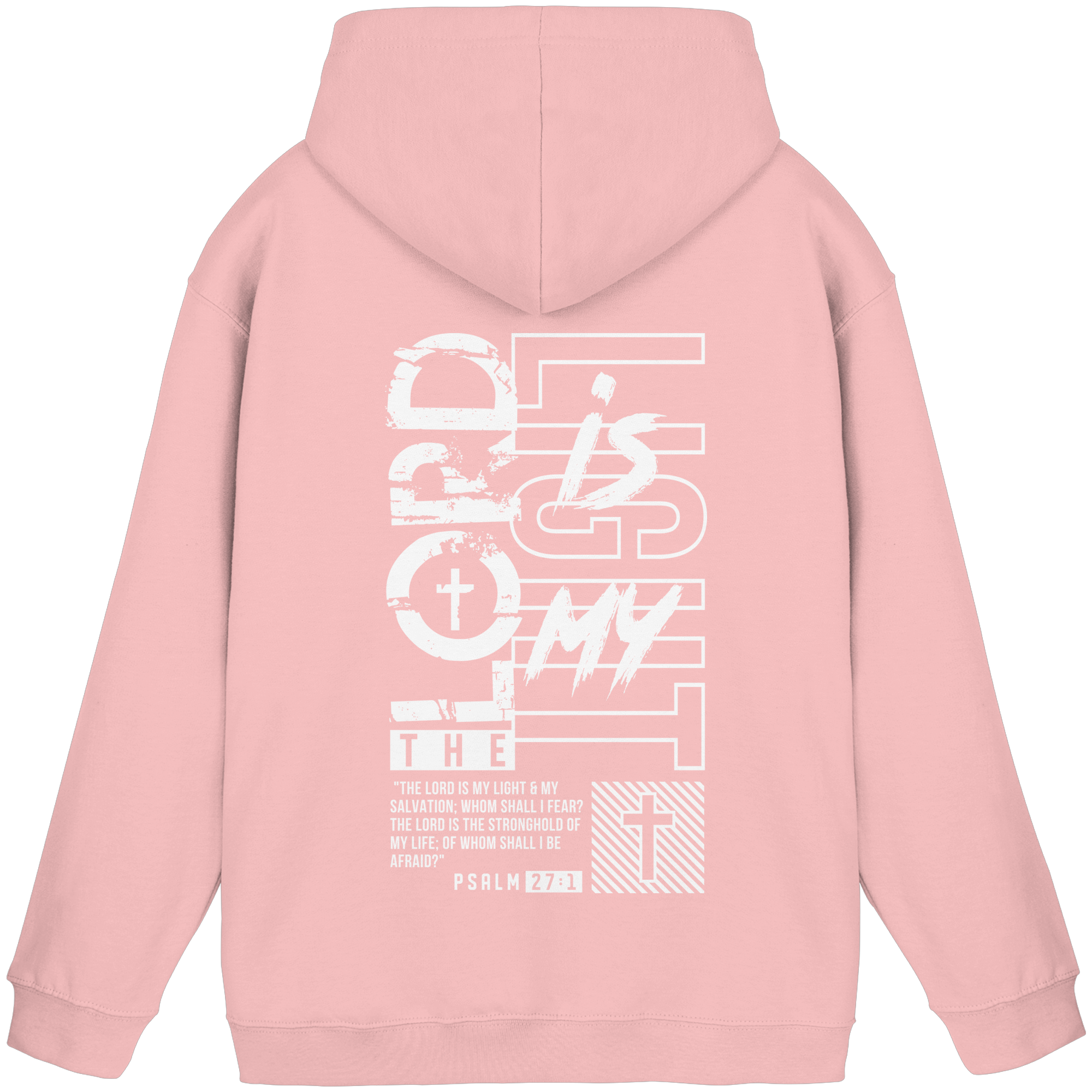 THE LORD IS MY LIGHT - Basic Unisex Hoodie