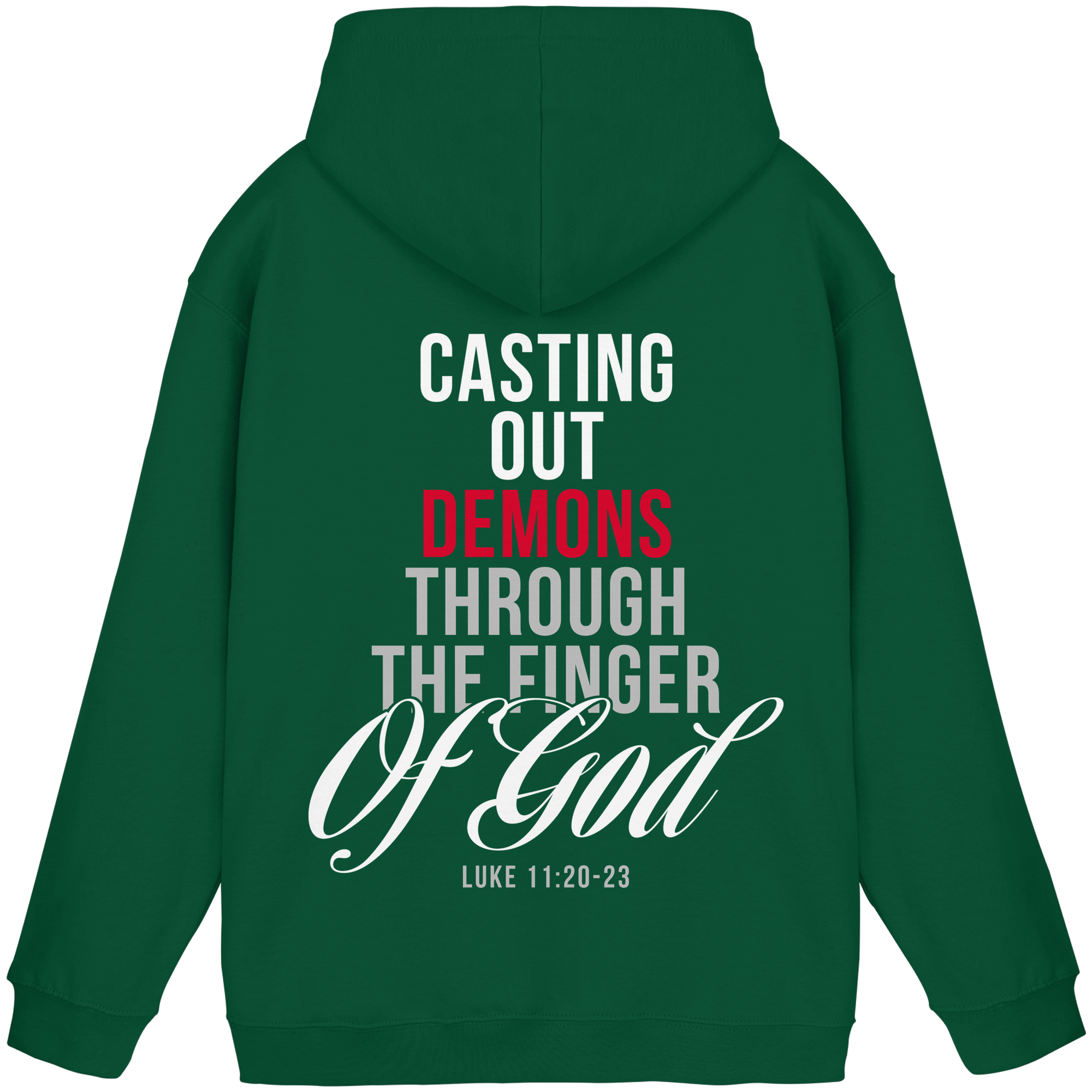 CASTING OUT DEMONS - Basic Unisex Hoodie