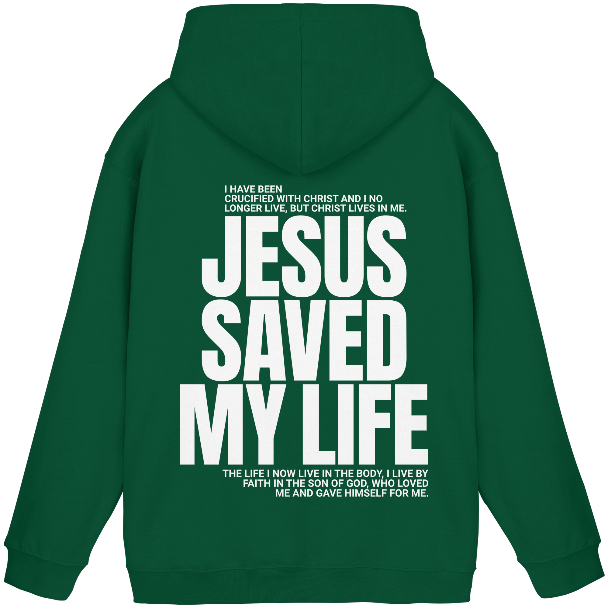 JESUS SAVED MY LIFE - Basic Unisex Hoodie