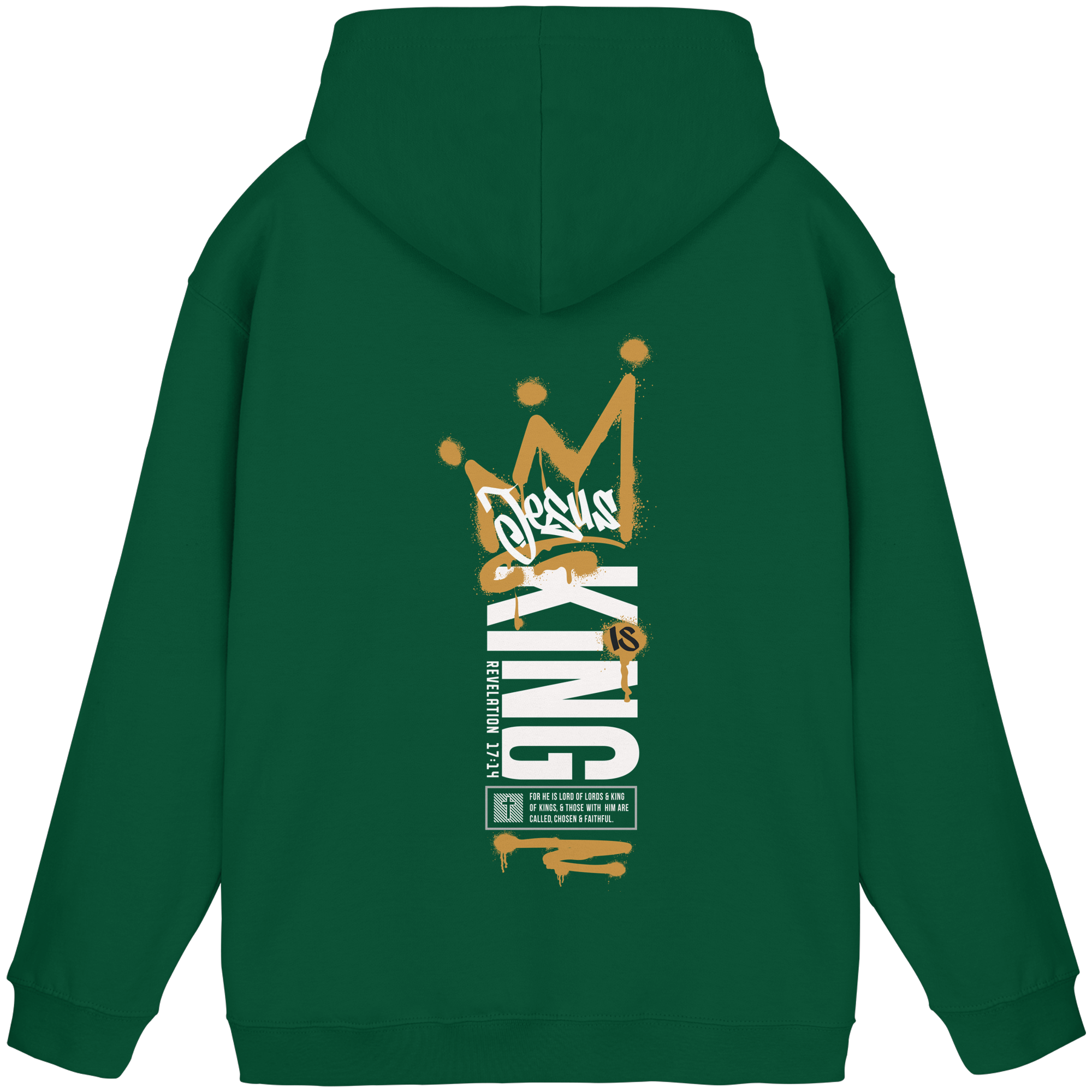 JESUS IS KING - Basic Unisex Hoodie