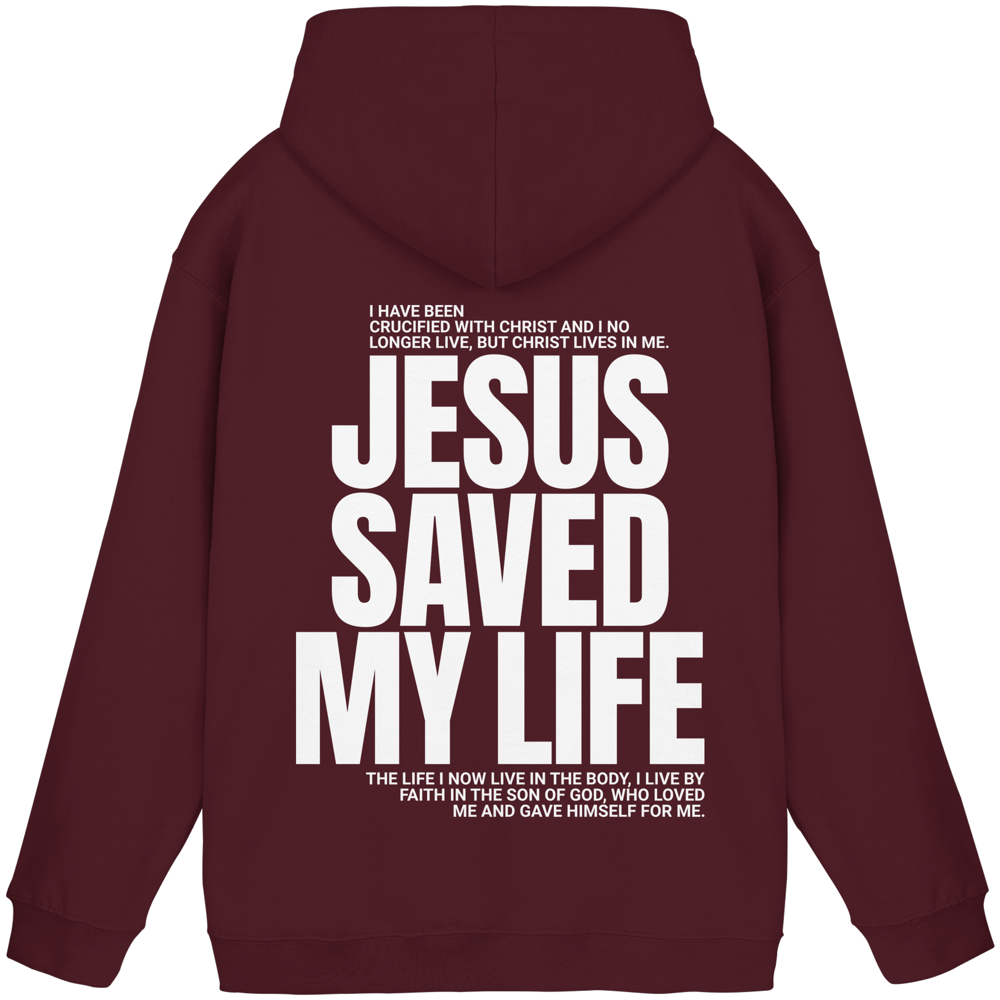 JESUS SAVED MY LIFE - Basic Unisex Hoodie