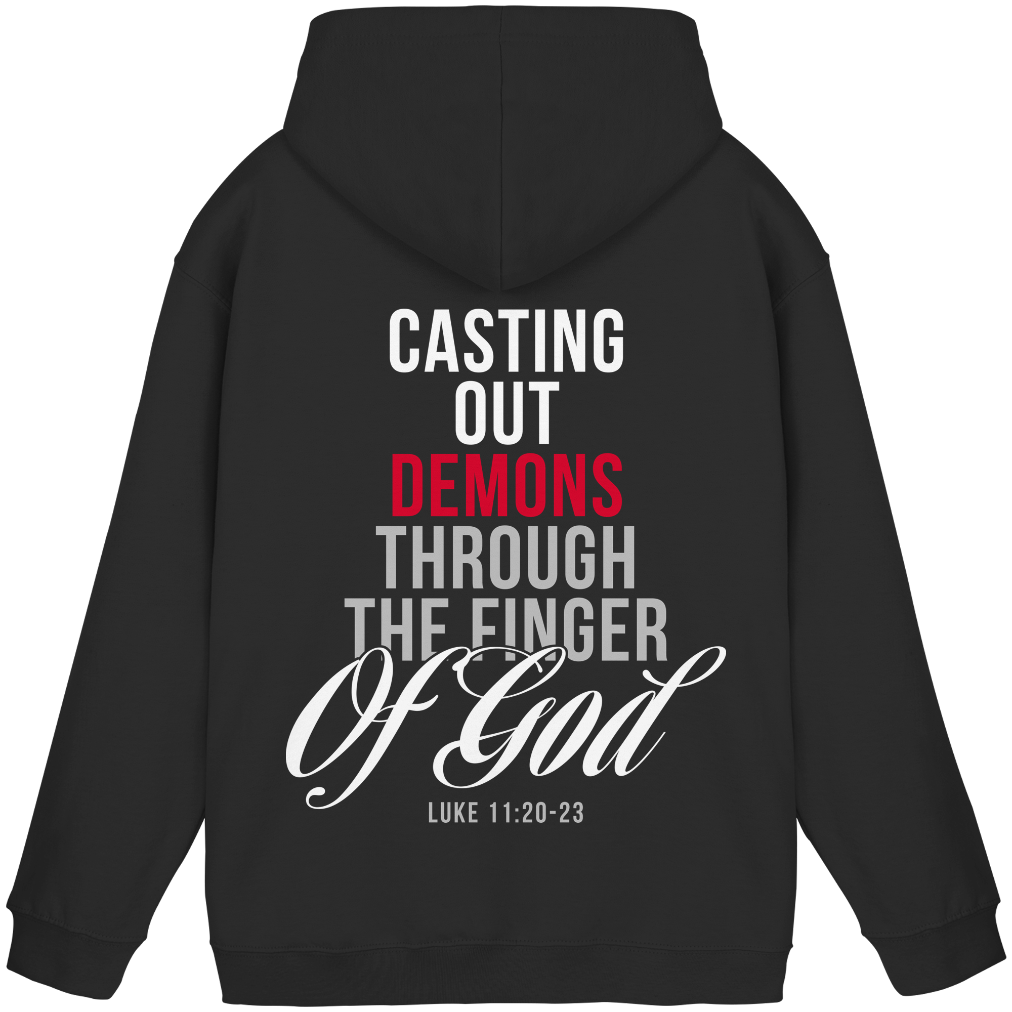 CASTING OUT DEMONS - Basic Unisex Hoodie