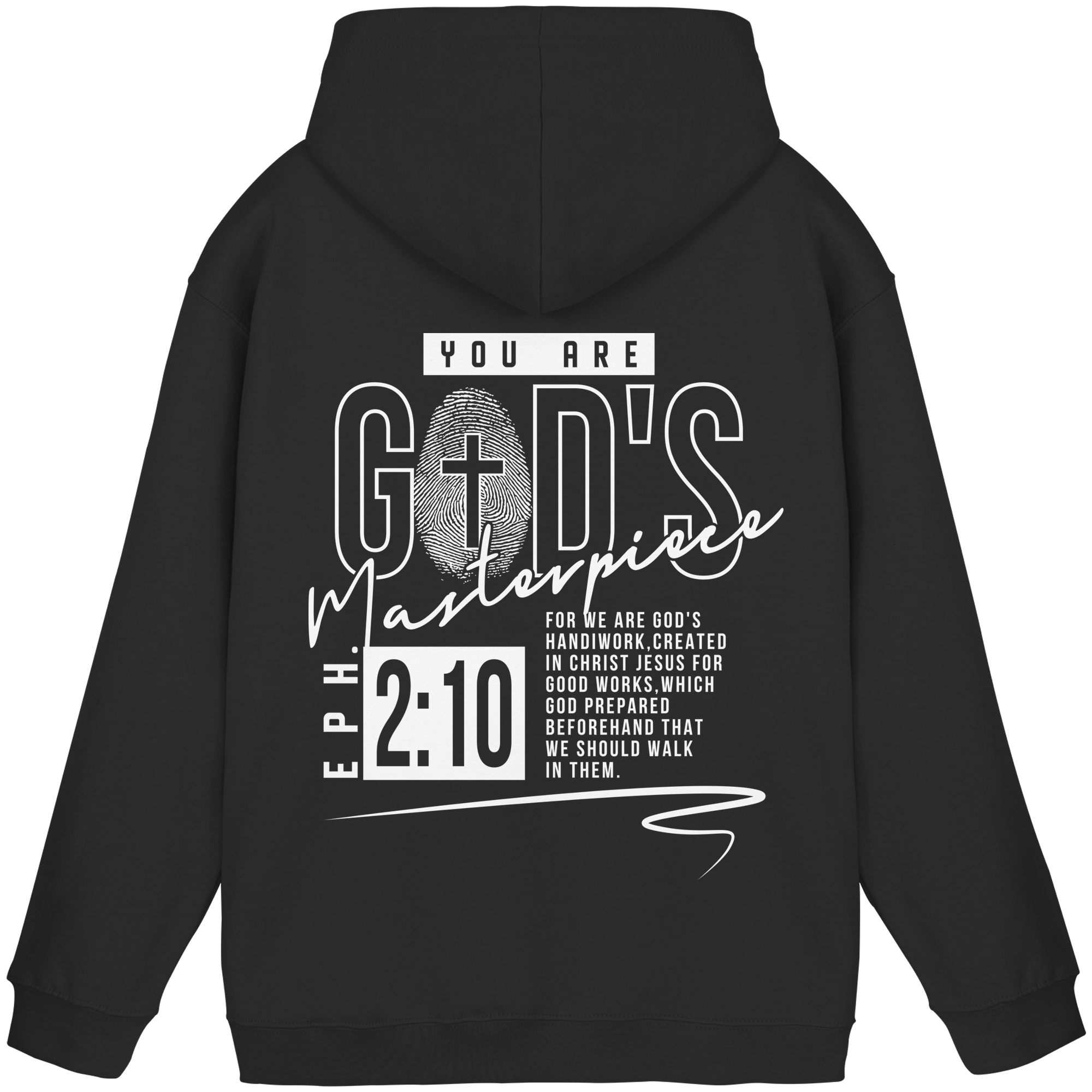GOD´S MASTERPICE - Basic Unisex Hoodie