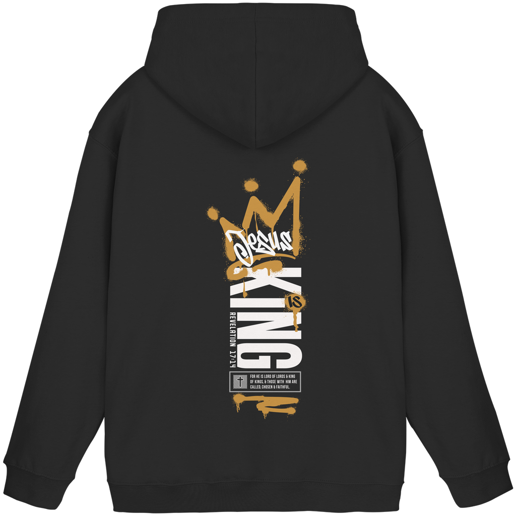 JESUS IS KING - Basic Unisex Hoodie