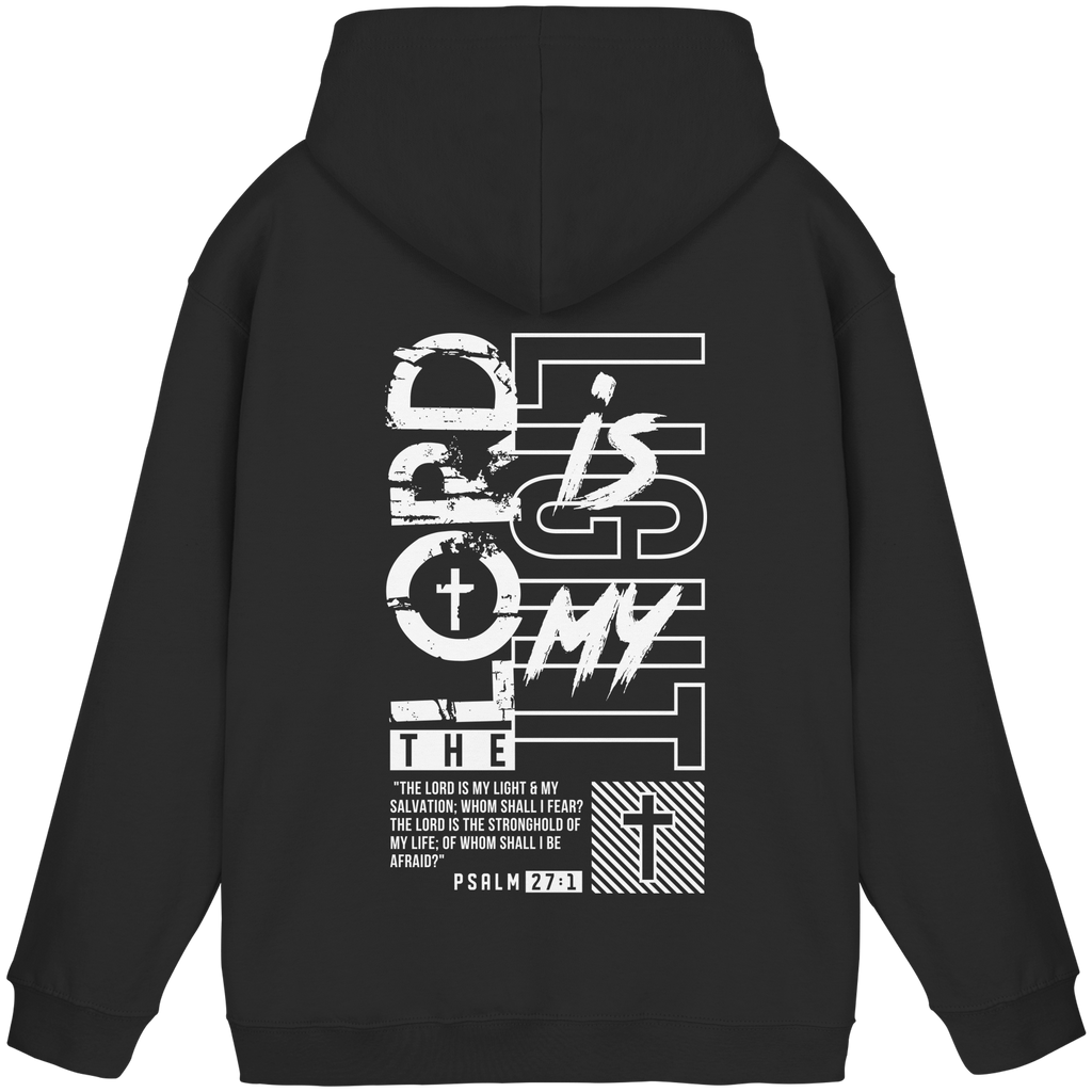 THE LORD IS MY LIGHT - Basic Unisex Hoodie