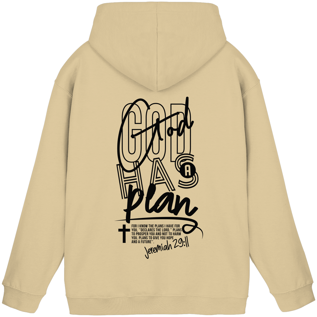GOD HAS A PLAN - Basic Unisex Hoodie