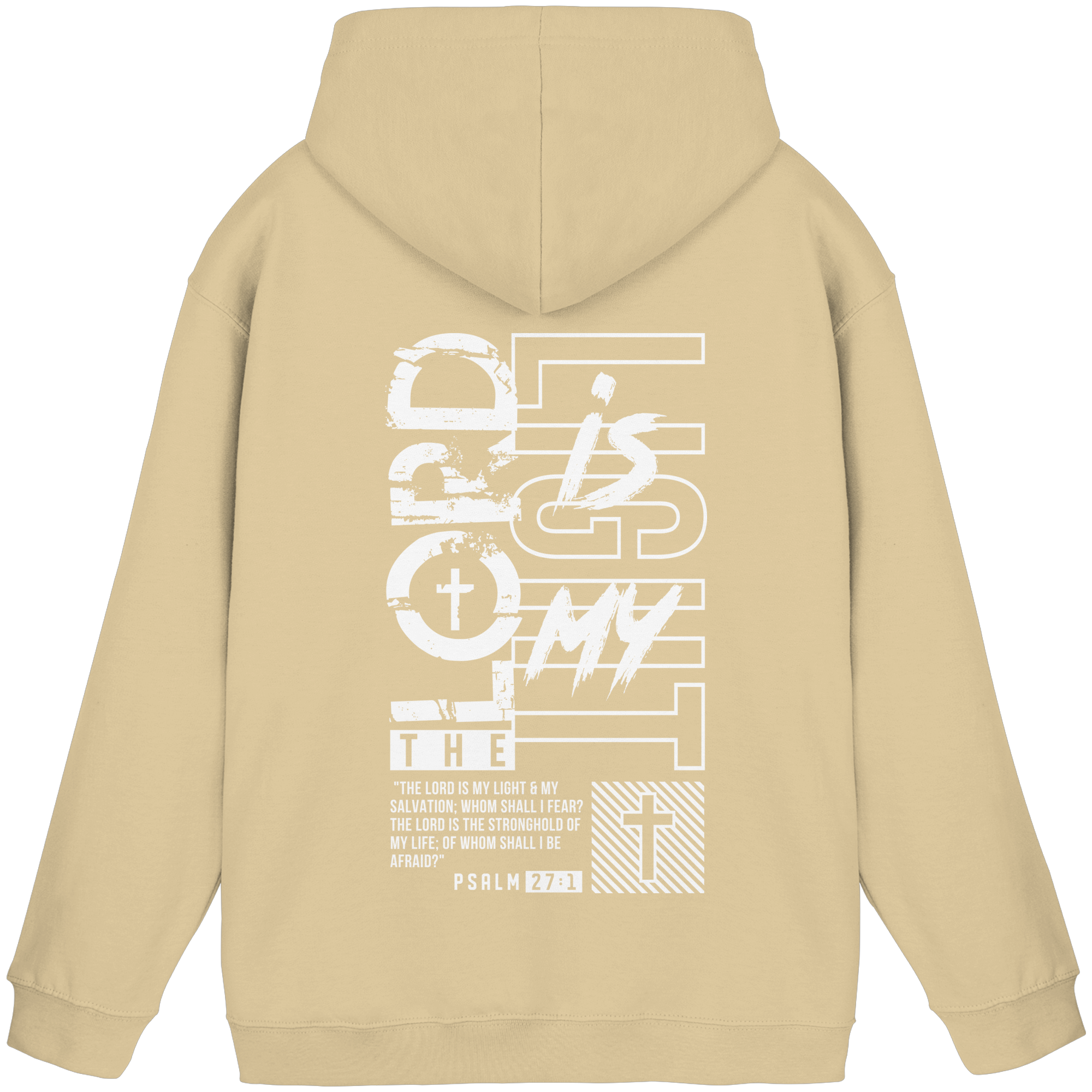 THE LORD IS MY LIGHT - Basic Unisex Hoodie