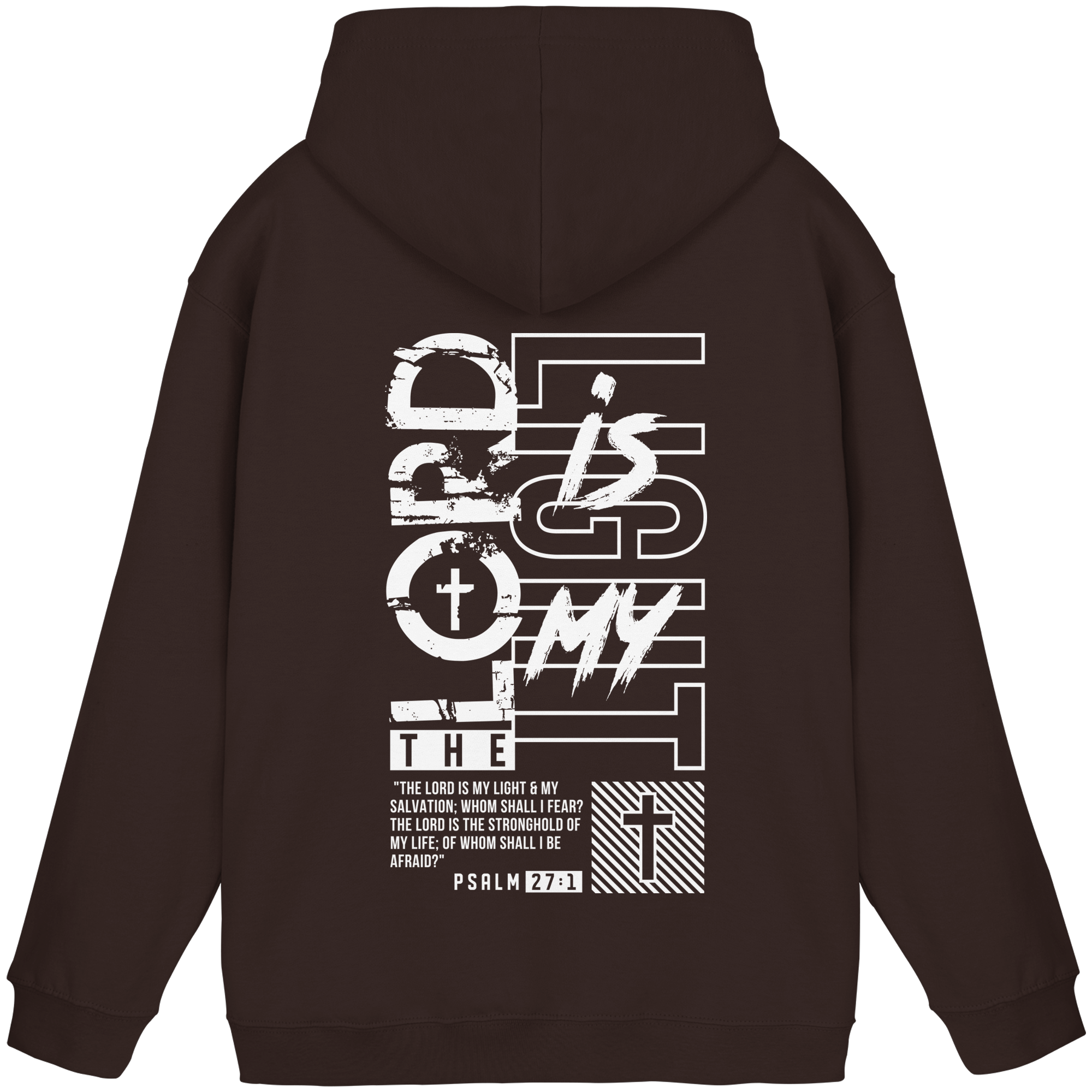 THE LORD IS MY LIGHT - Basic Unisex Hoodie