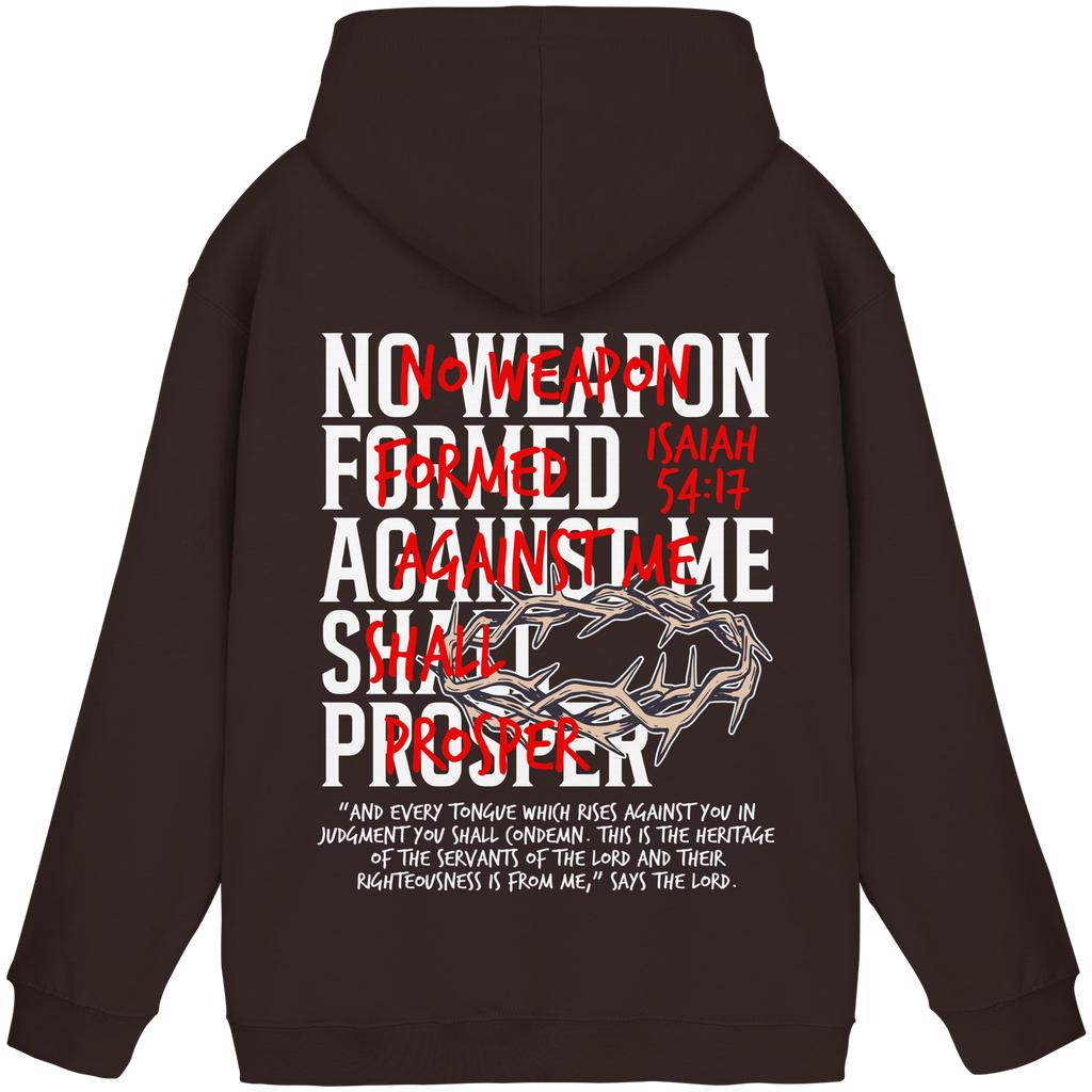 NO WEAPON SHALL PROSPER - Basic Unisex Hoodie