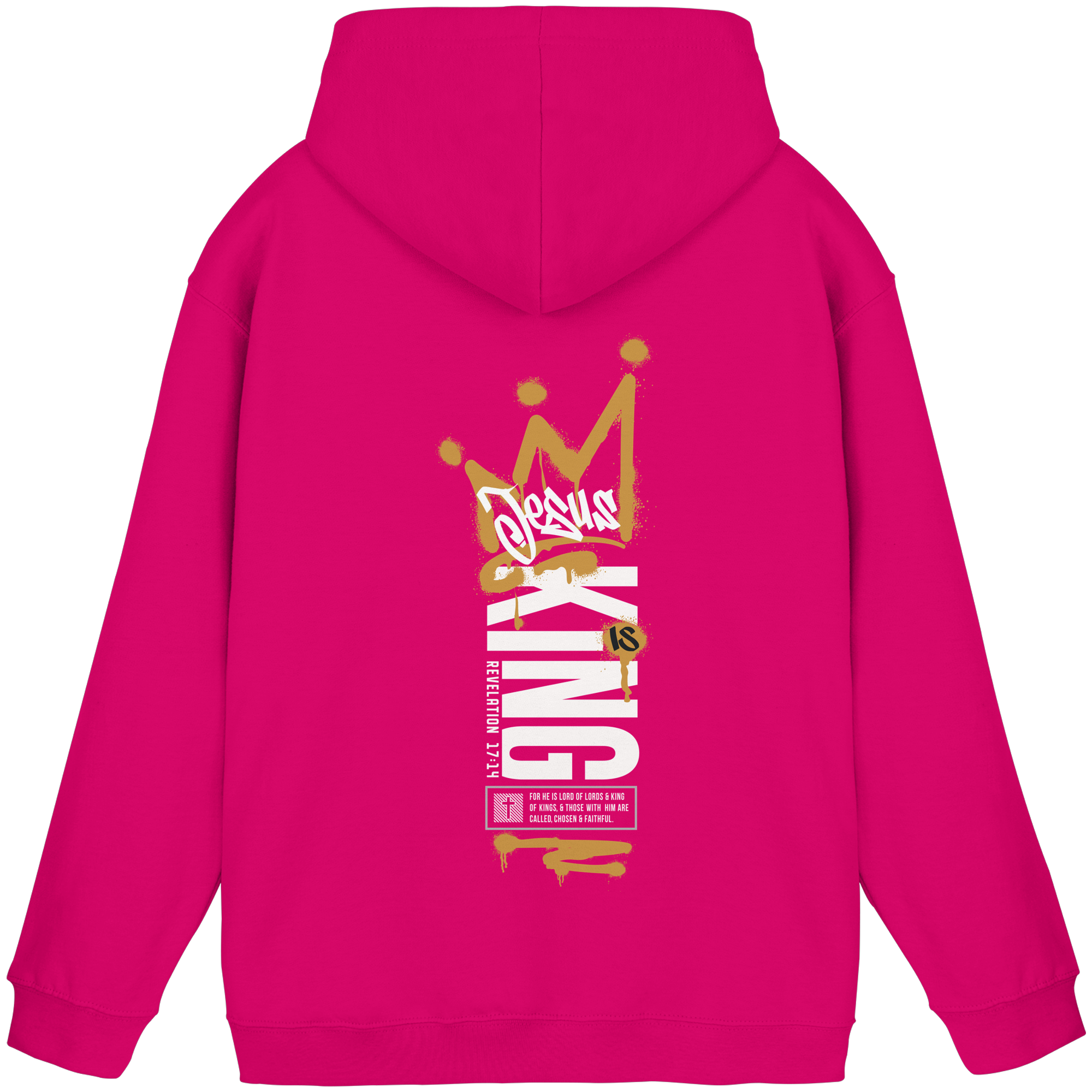 JESUS IS KING - Basic Unisex Hoodie