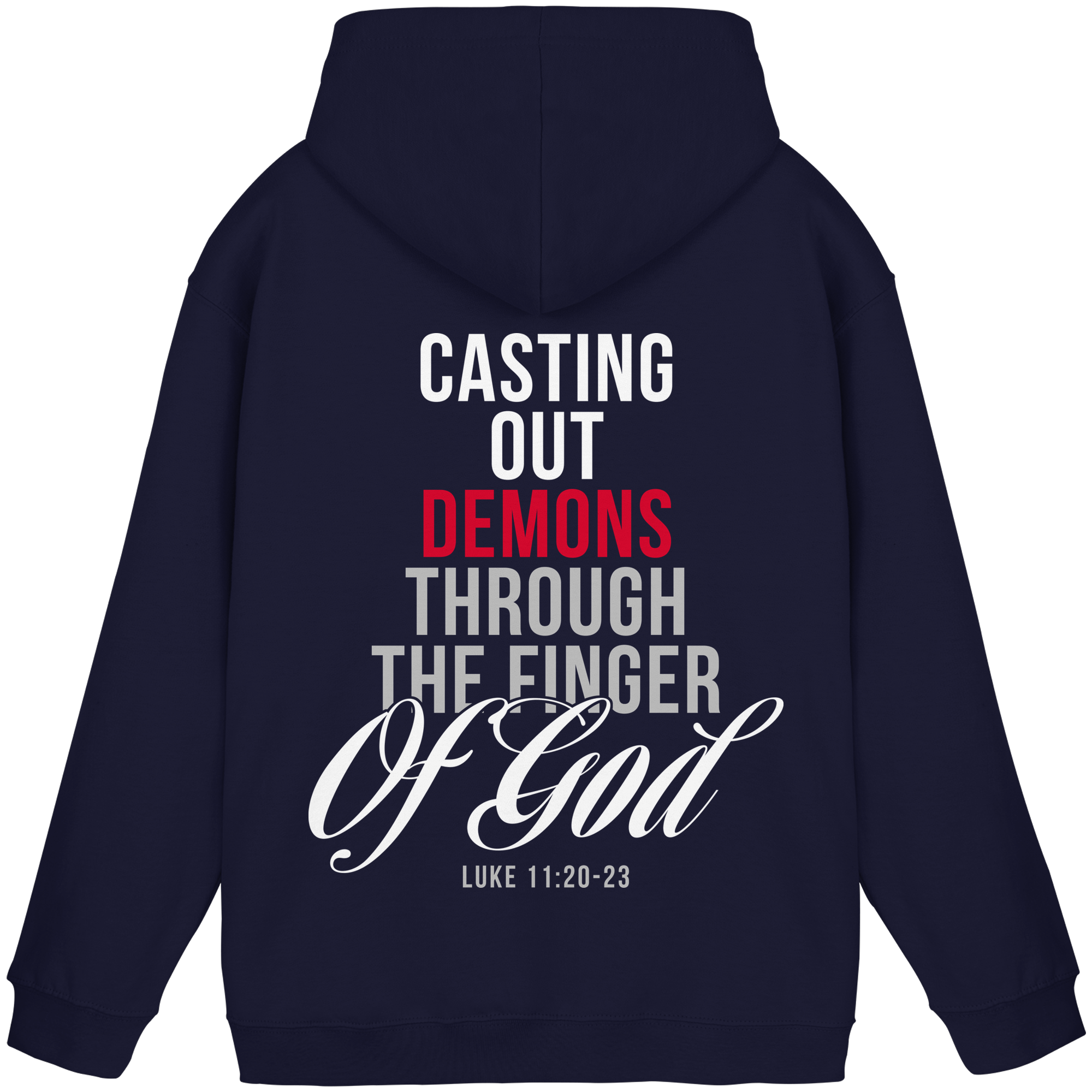 CASTING OUT DEMONS - Basic Unisex Hoodie