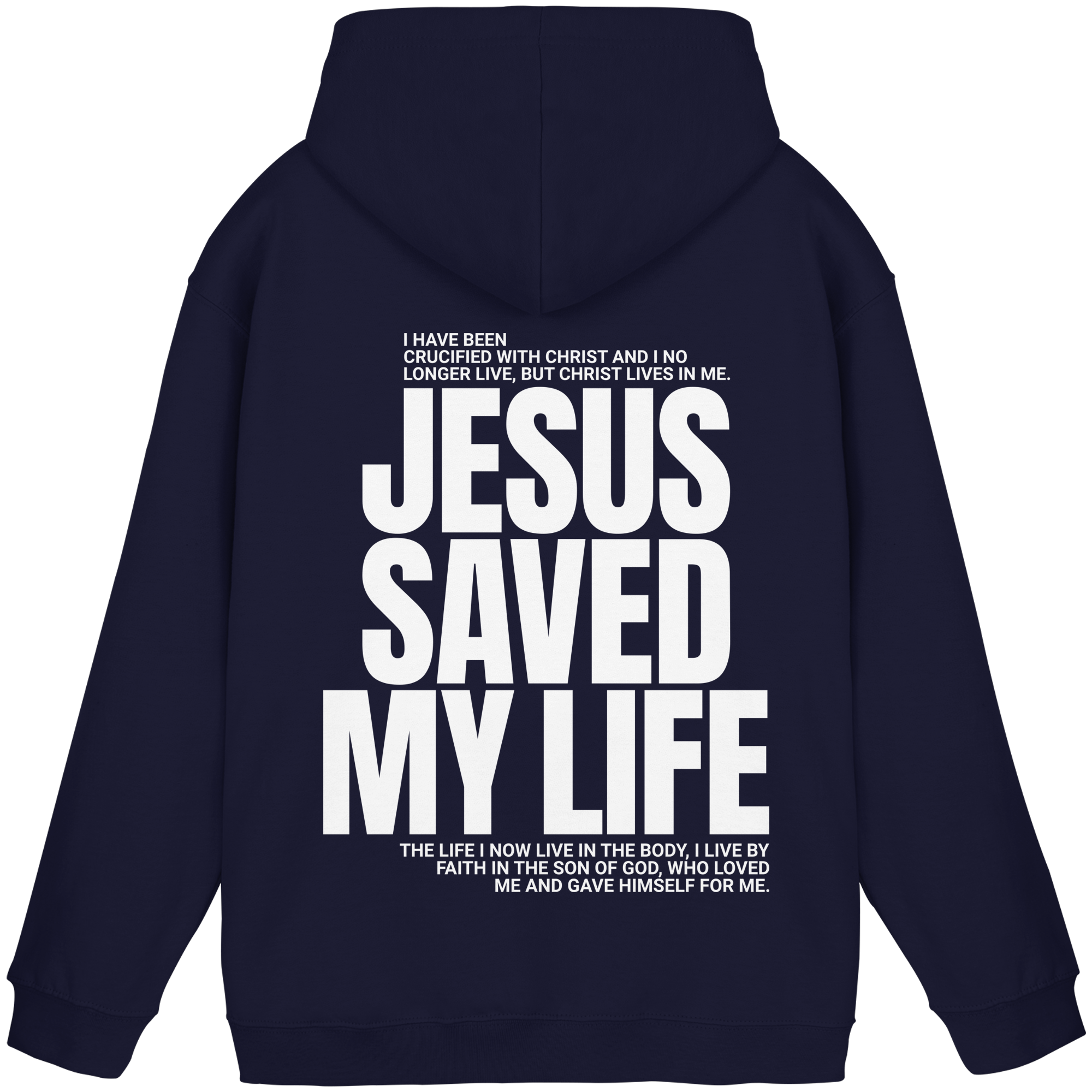 JESUS SAVED MY LIFE - Basic Unisex Hoodie