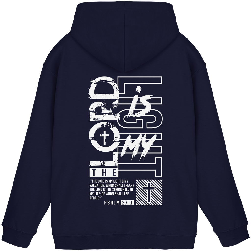 THE LORD IS MY LIGHT - Basic Unisex Hoodie