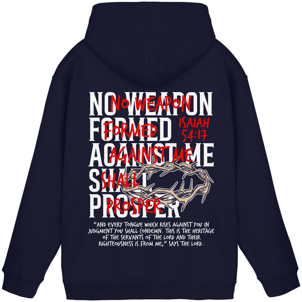 NO WEAPON SHALL PROSPER - Basic Unisex Hoodie