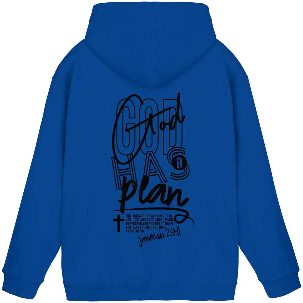 GOD HAS A PLAN - Basic Unisex Hoodie