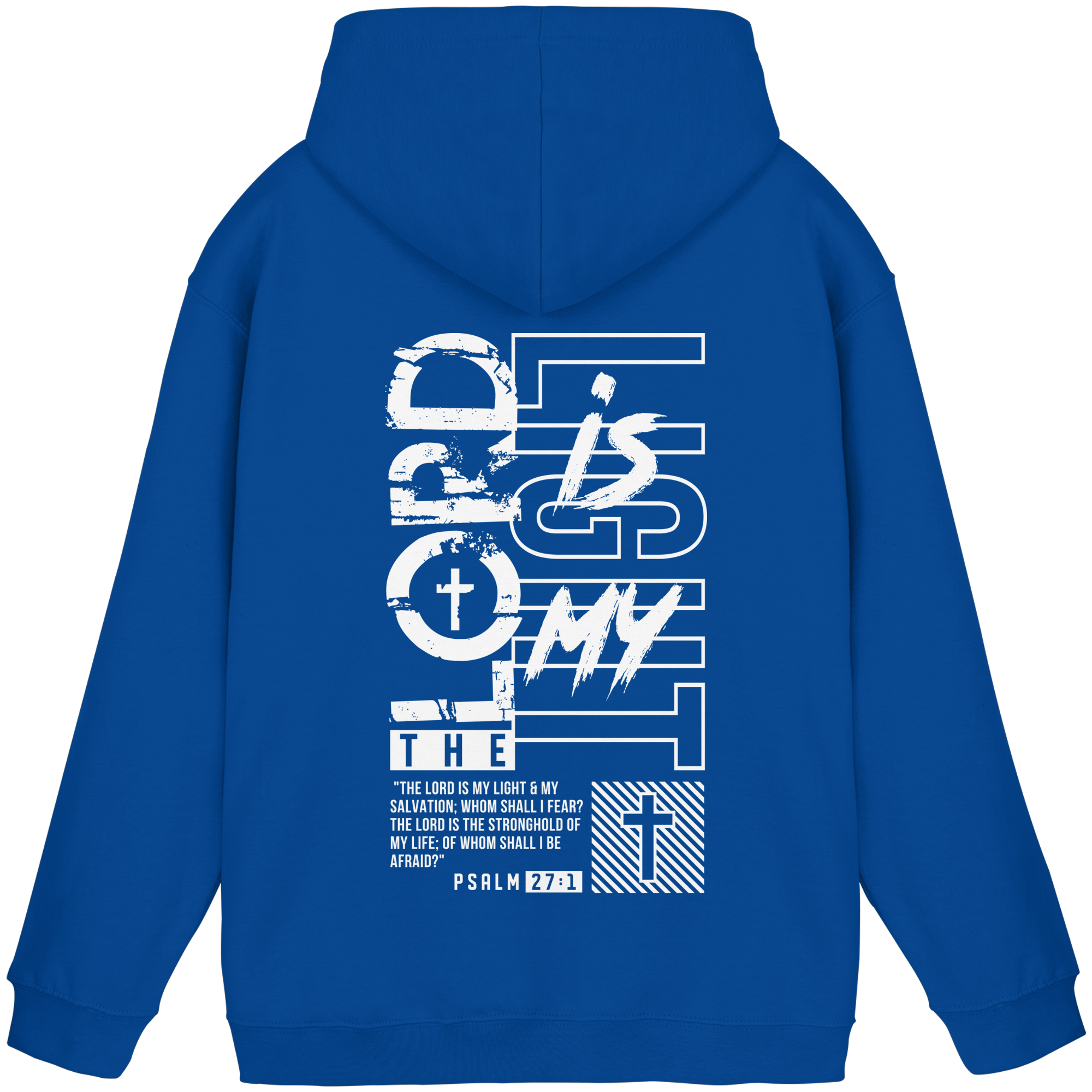 THE LORD IS MY LIGHT - Basic Unisex Hoodie