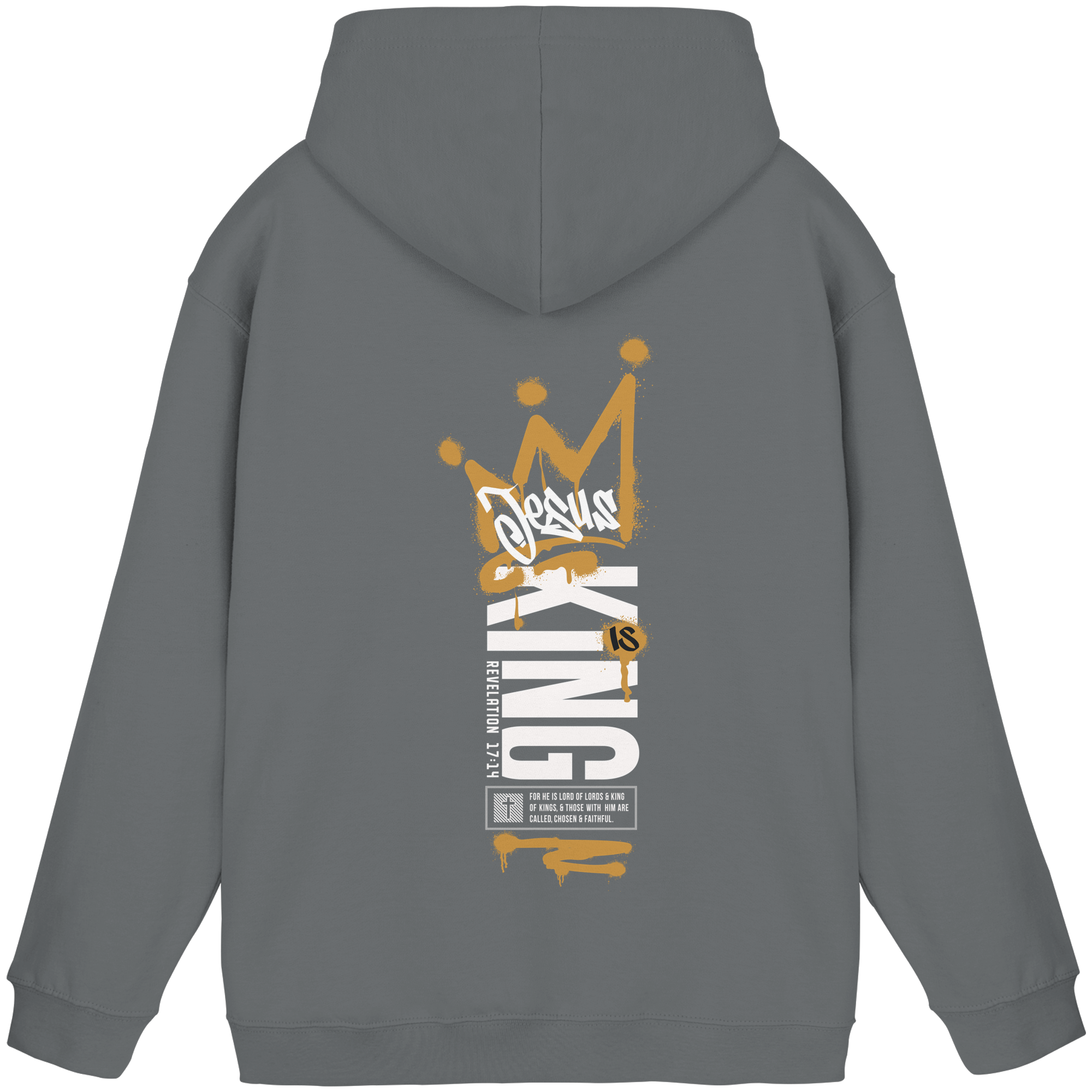 JESUS IS KING - Basic Unisex Hoodie