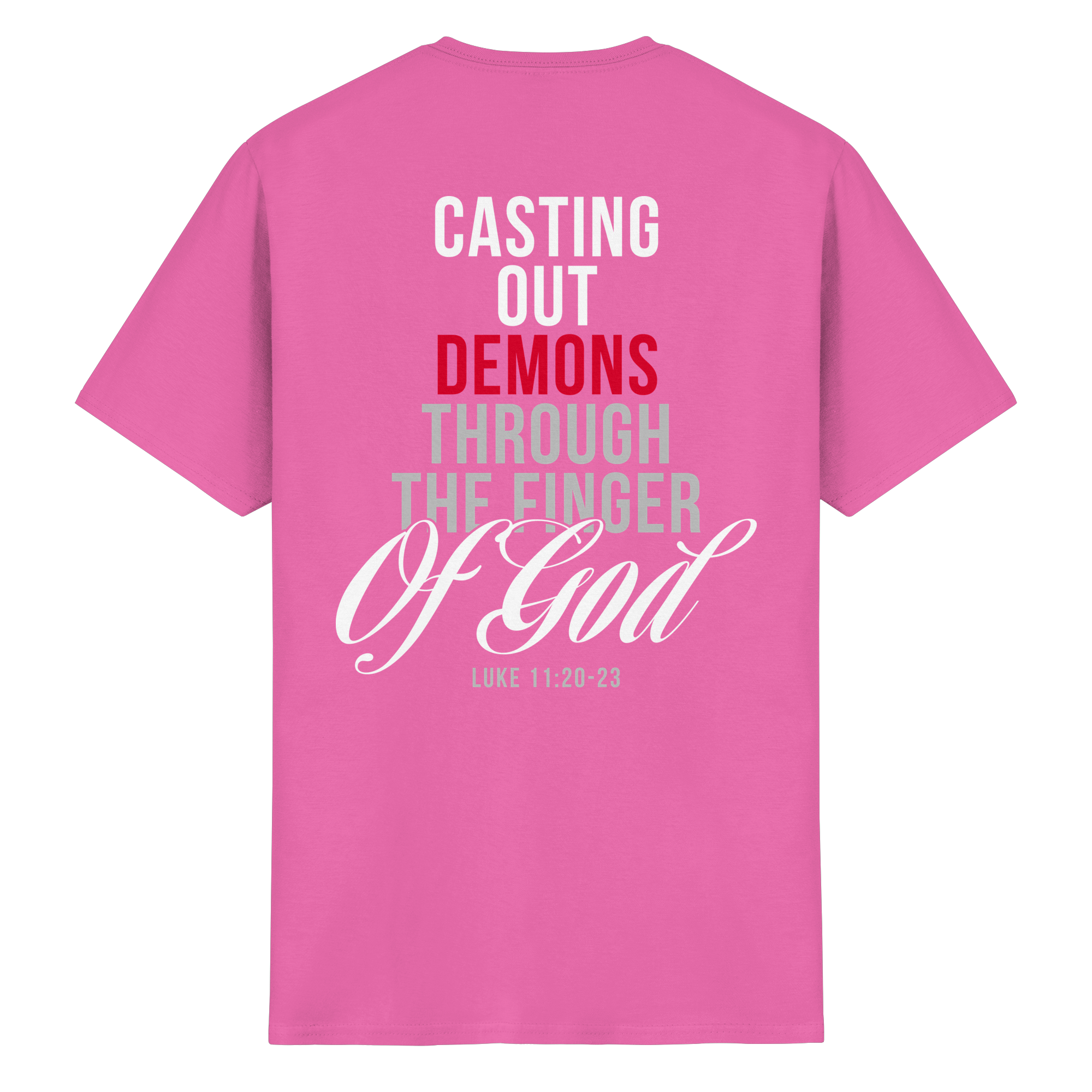 CASTING OUT DEMONS - Heavy Cotton T-Shirt