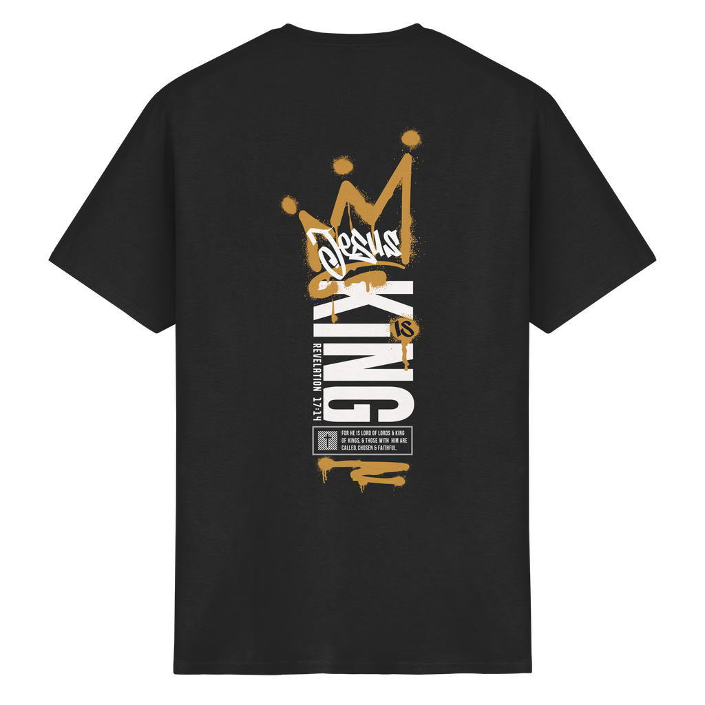 JESUS IS KING - Heavy Cotton T-Shirt