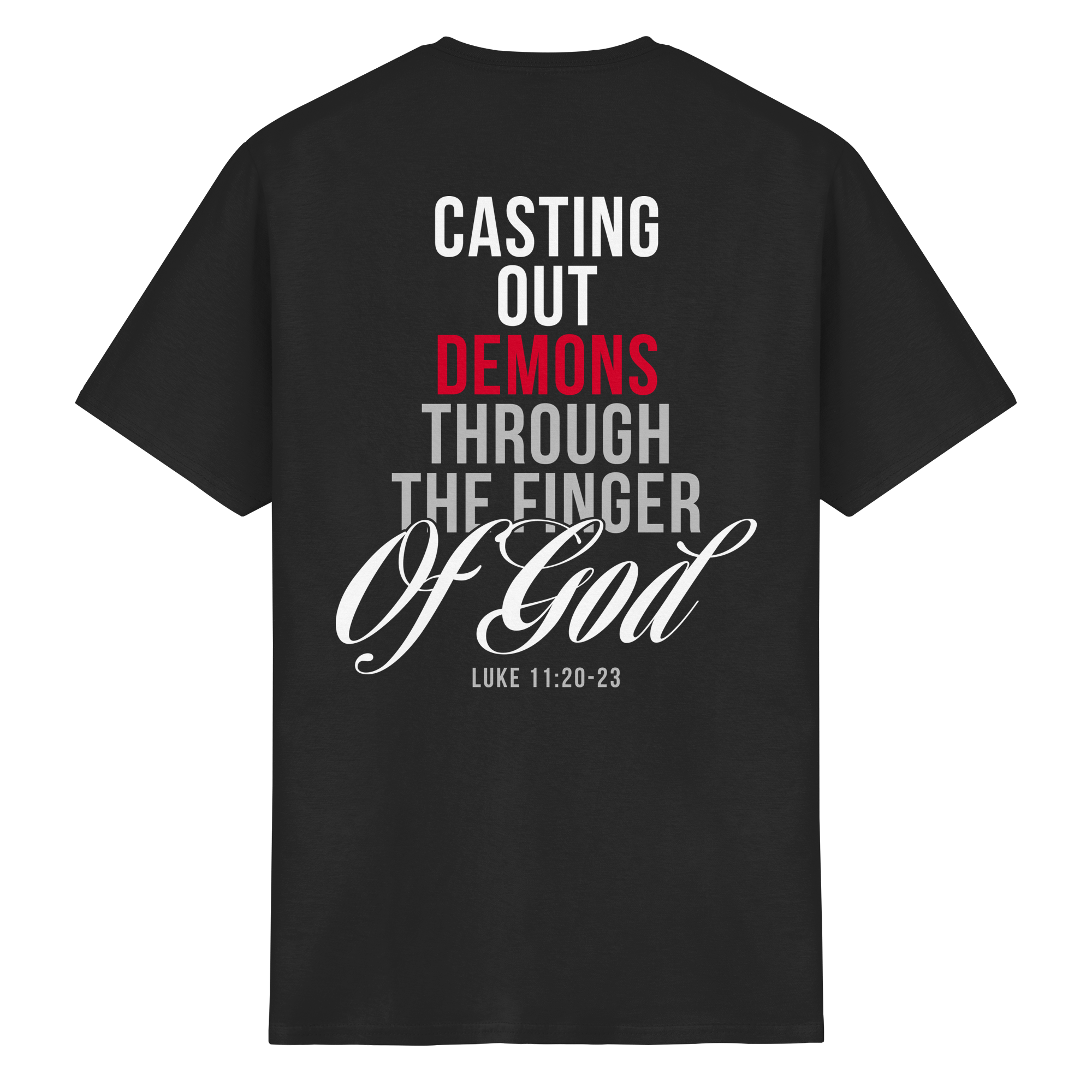 CASTING OUT DEMONS - Heavy Cotton T-Shirt