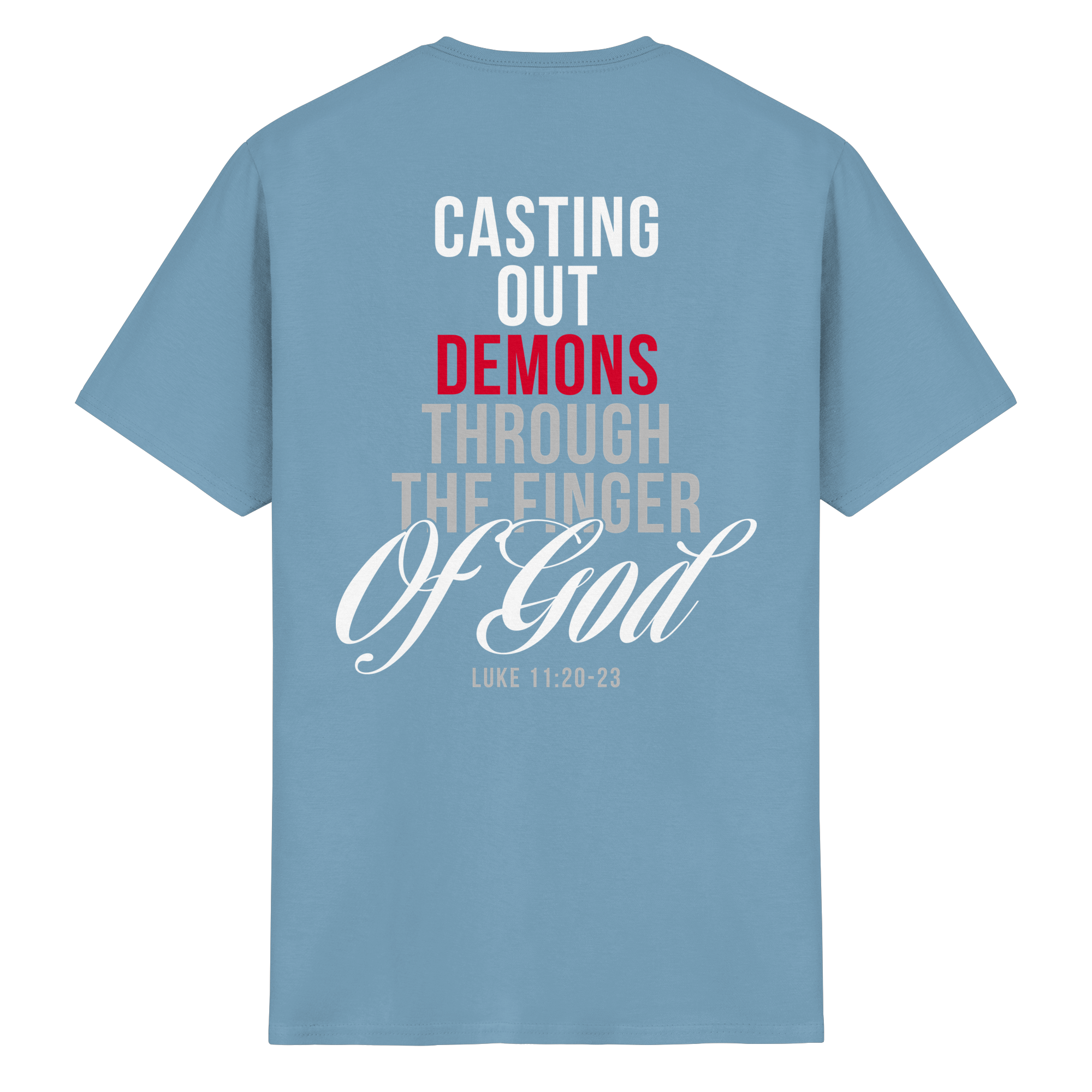 CASTING OUT DEMONS - Heavy Cotton T-Shirt