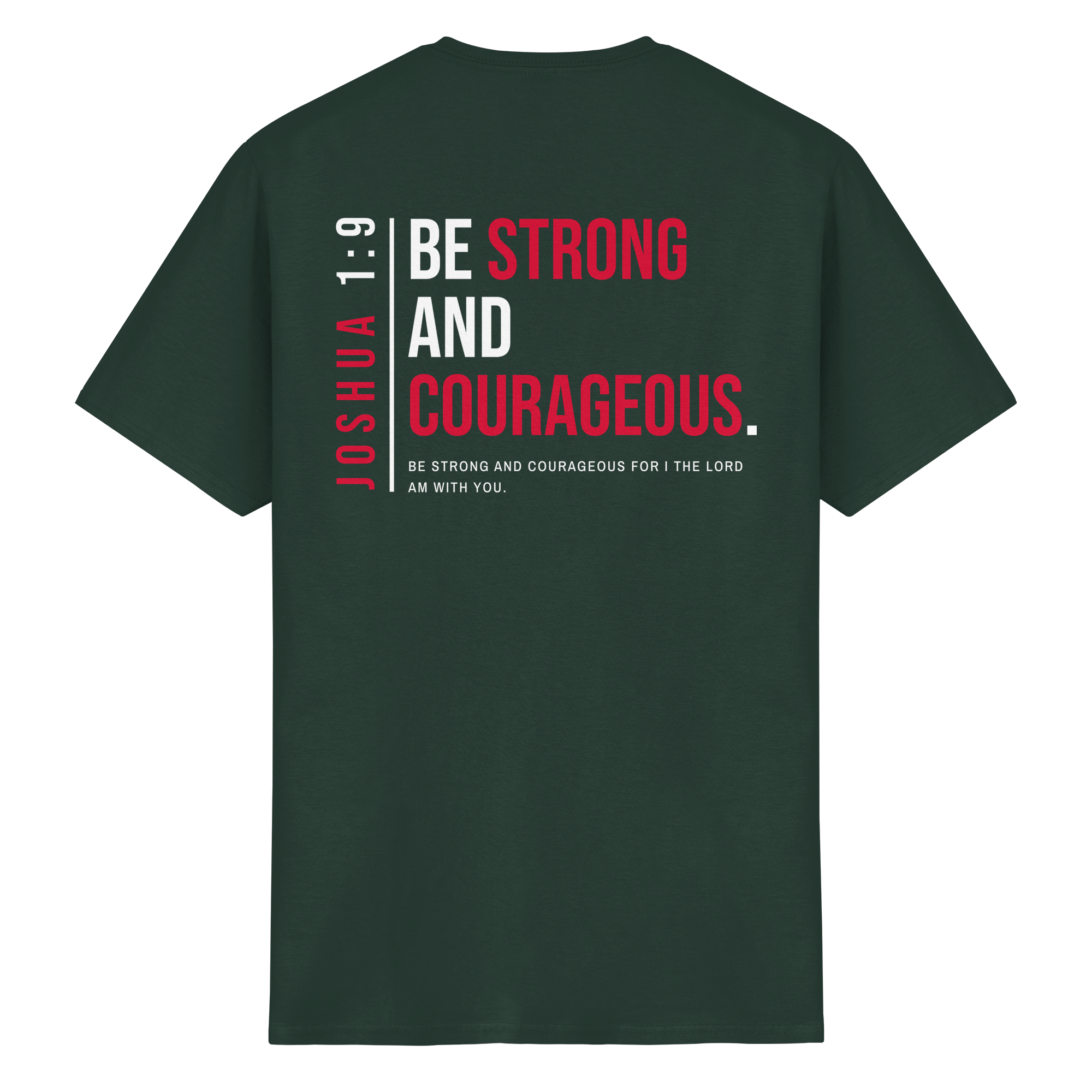 BE STRONG AND CORAGEOUS - Heavy Cotton T-Shirt