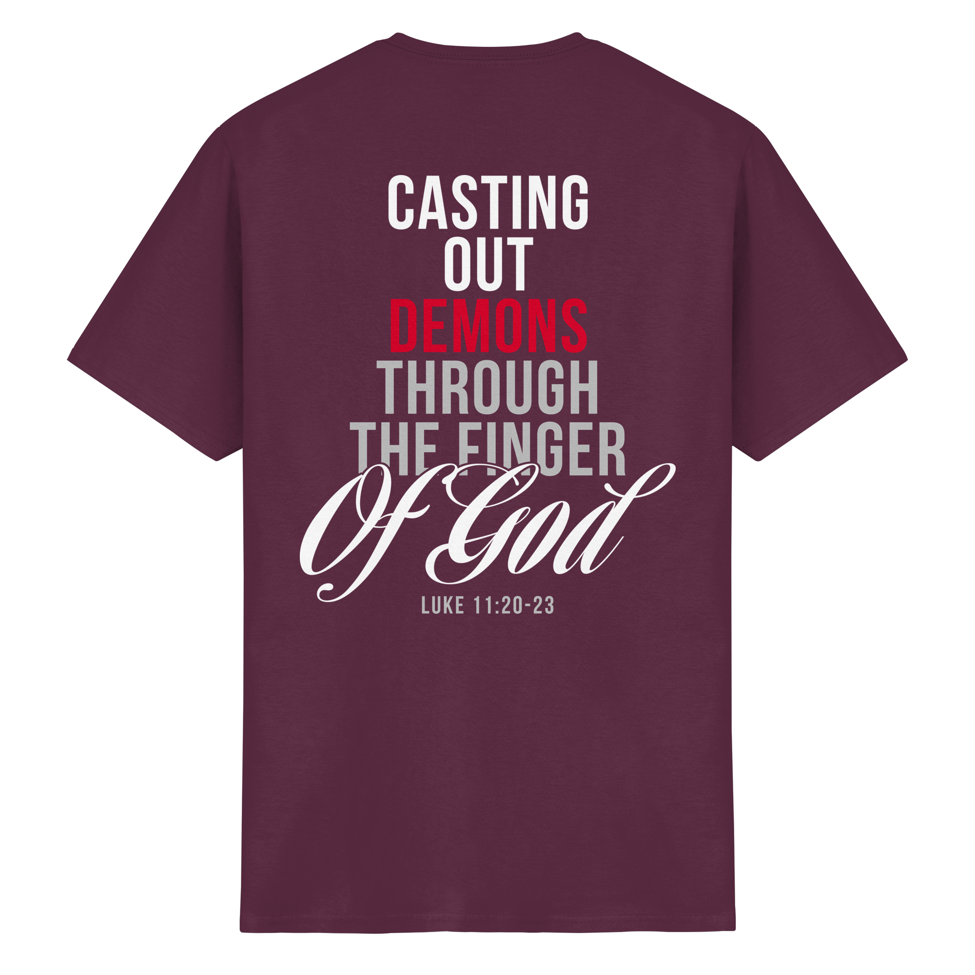 CASTING OUT DEMONS - Heavy Cotton T-Shirt