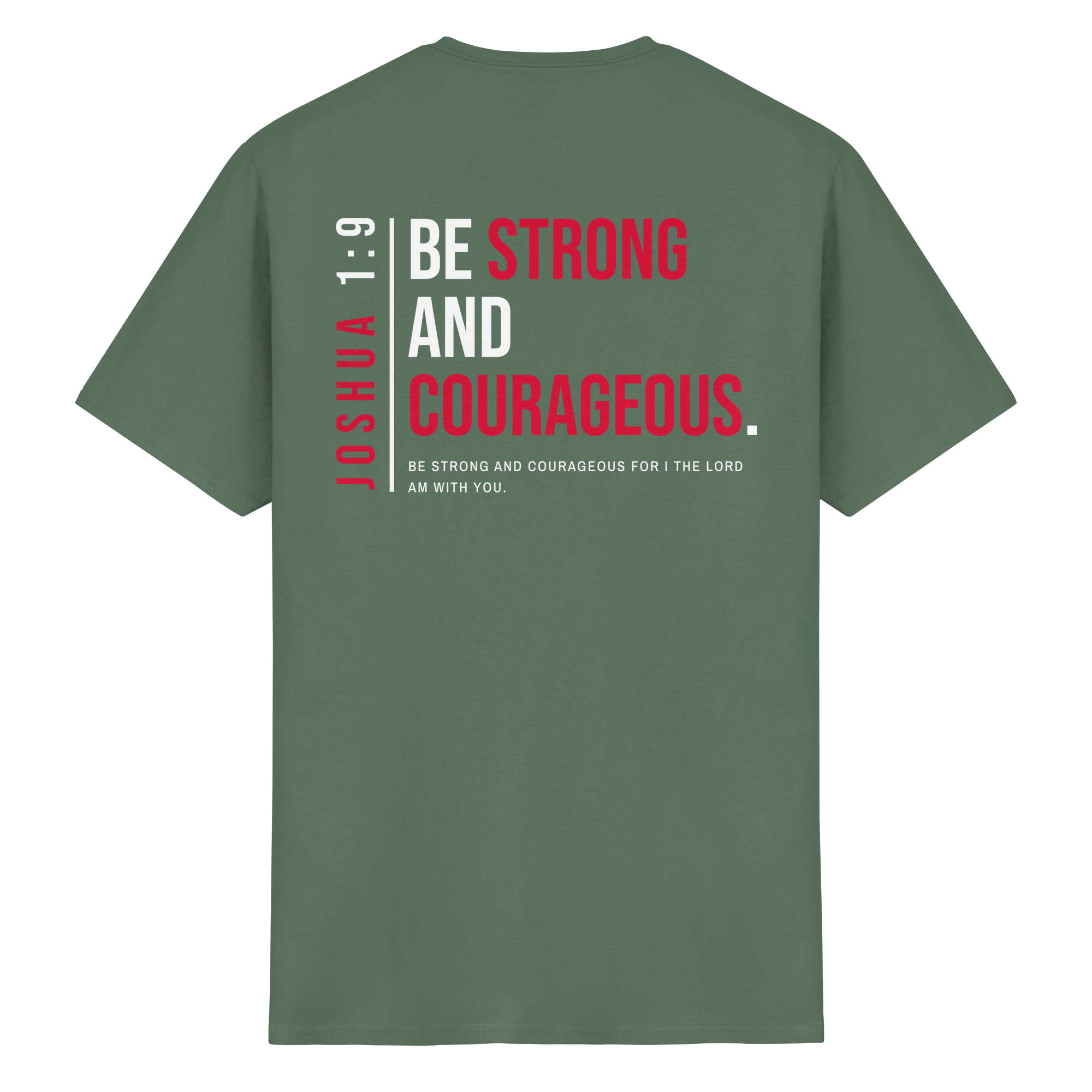 BE STRONG AND CORAGEOUS - Heavy Cotton T-Shirt
