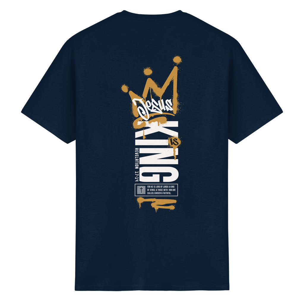 JESUS IS KING - Heavy Cotton T-Shirt
