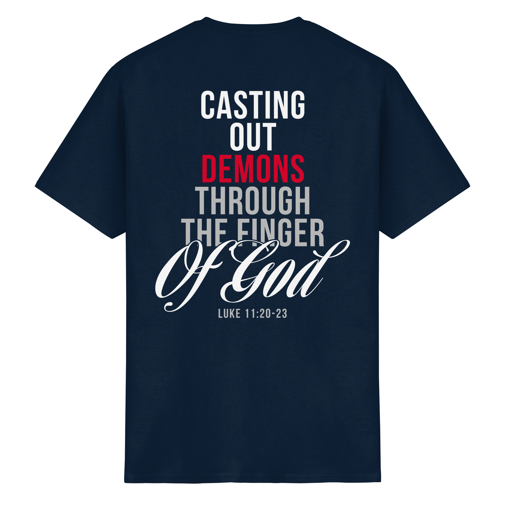 CASTING OUT DEMONS - Heavy Cotton T-Shirt