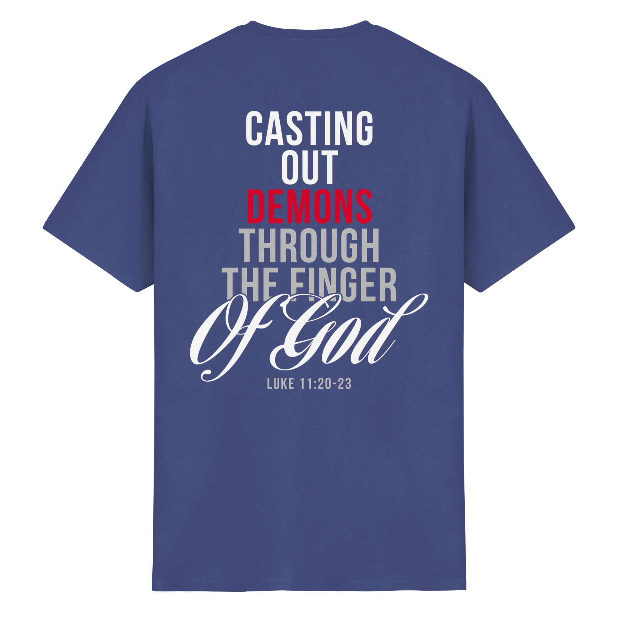 CASTING OUT DEMONS - Heavy Cotton T-Shirt