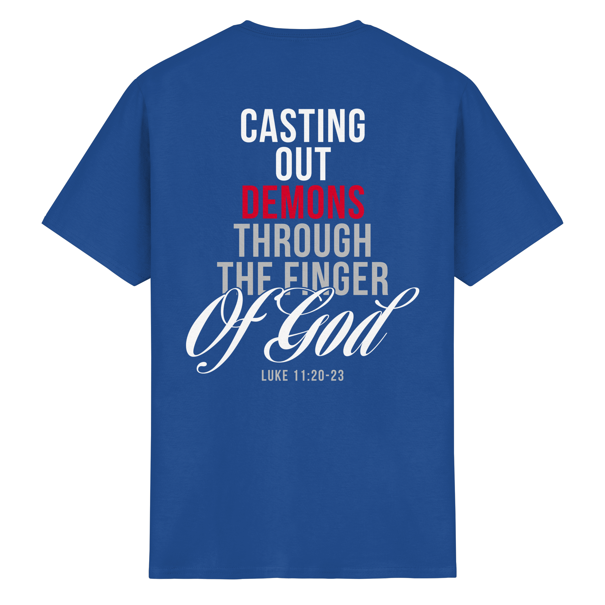 CASTING OUT DEMONS - Heavy Cotton T-Shirt