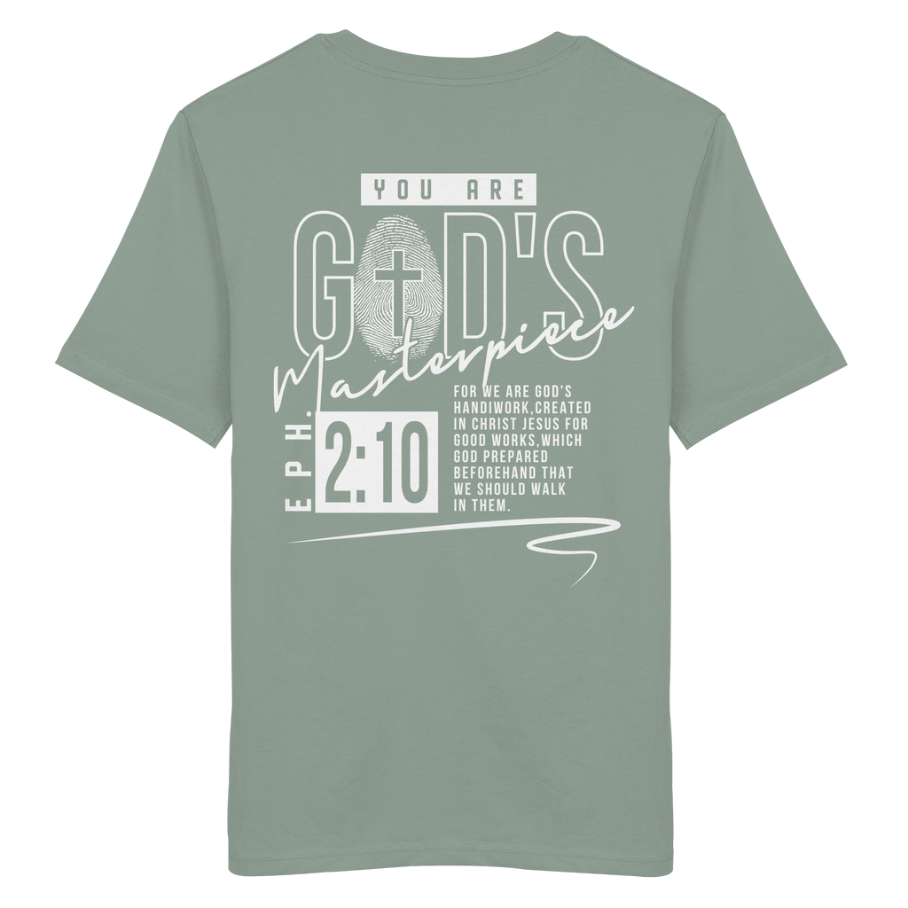 GOD´S MASTERPICE - T-Shirt Bio Baumwolle