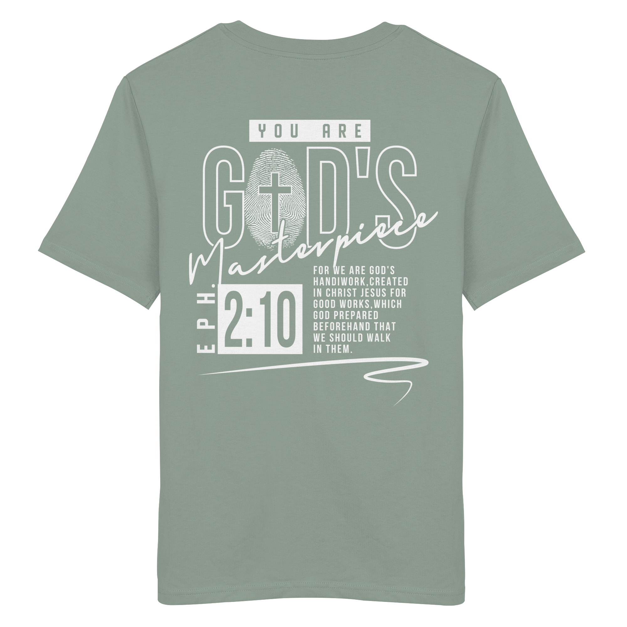 GOD´S MASTERPICE - T-Shirt Bio Baumwolle