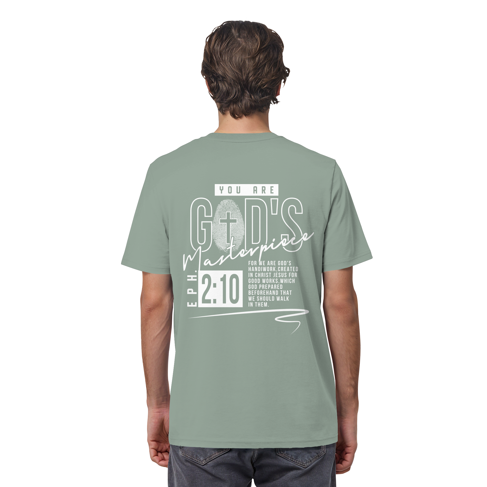 GOD´S MASTERPICE - T-Shirt Bio Baumwolle
