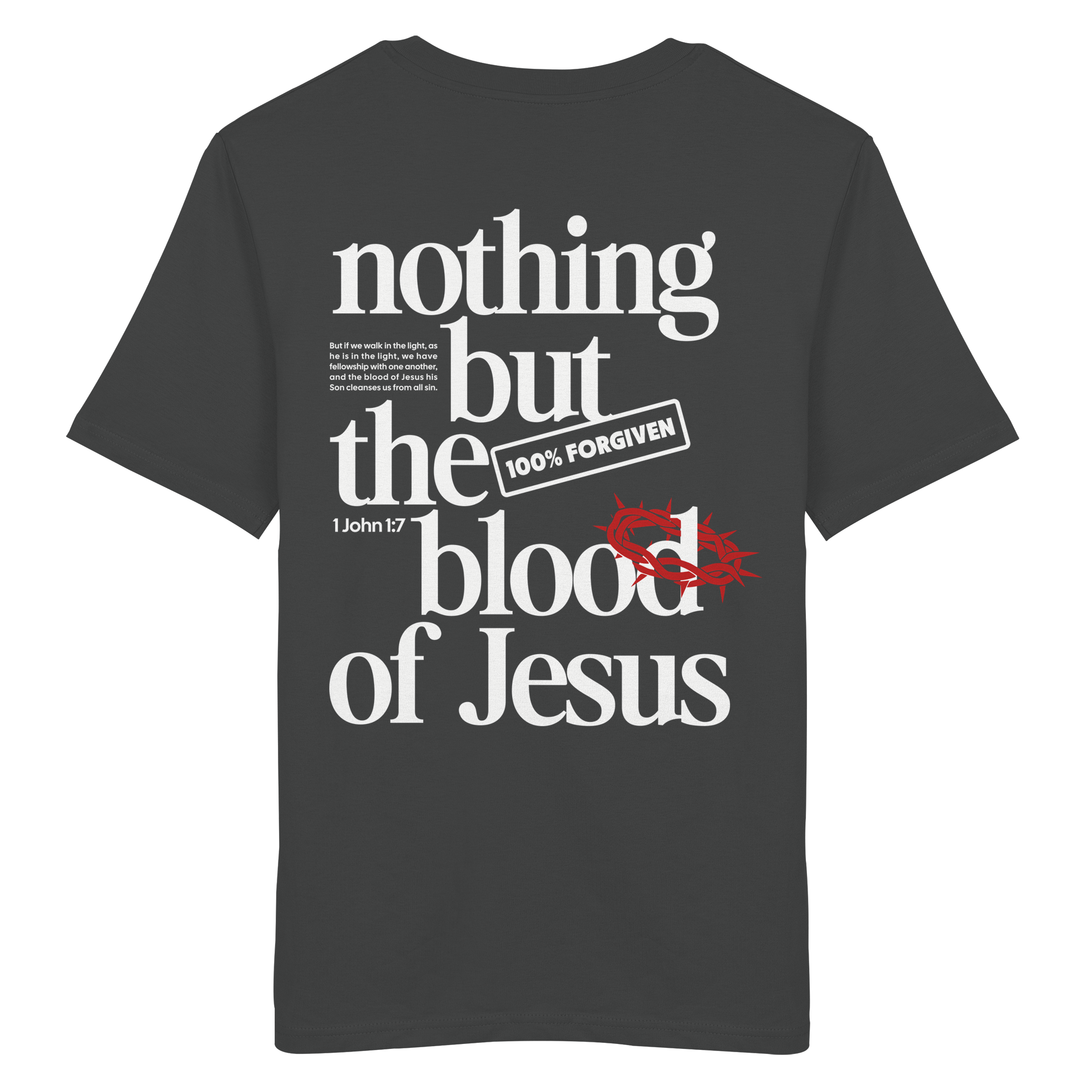 THE BLOOD OF JESUS - T-Shirt Bio Baumwolle