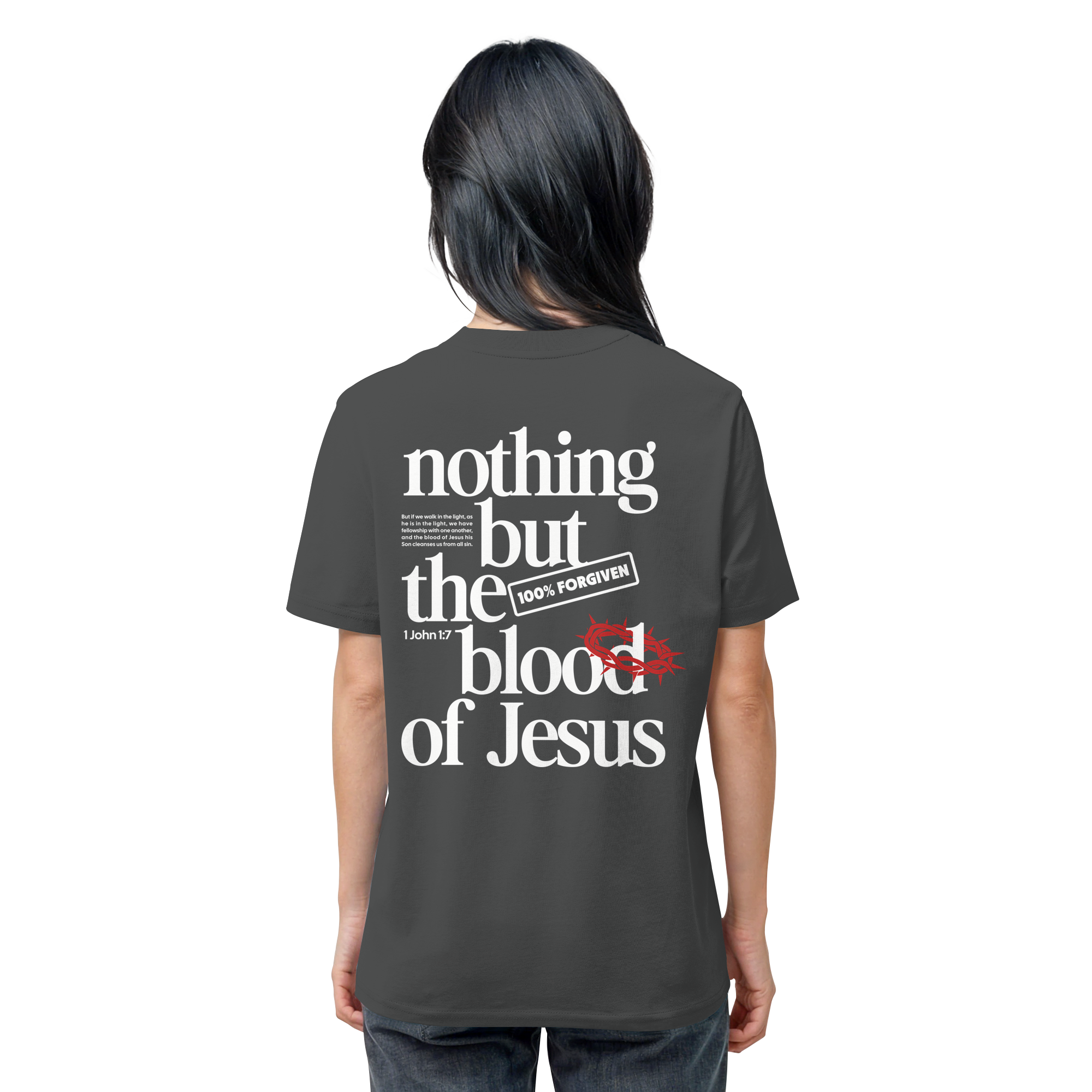 THE BLOOD OF JESUS - T-Shirt Bio Baumwolle
