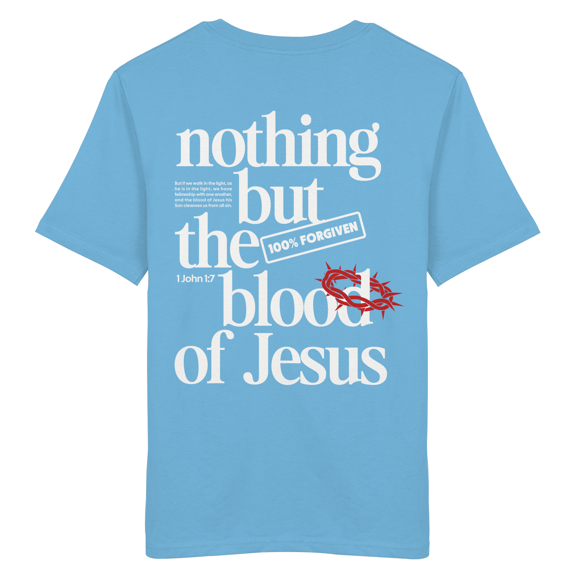 THE BLOOD OF JESUS - T-Shirt Bio Baumwolle