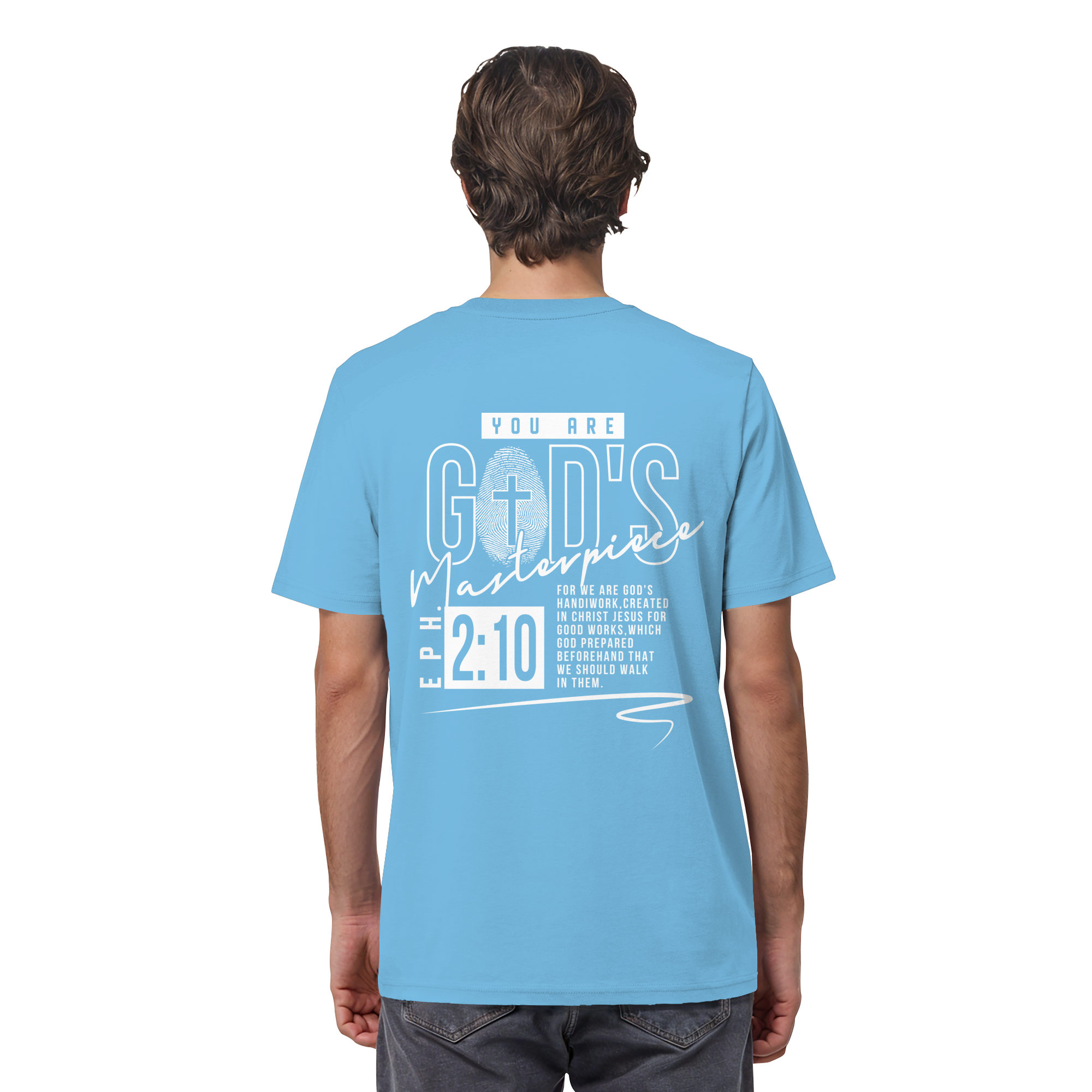 GOD´S MASTERPICE - T-Shirt Bio Baumwolle