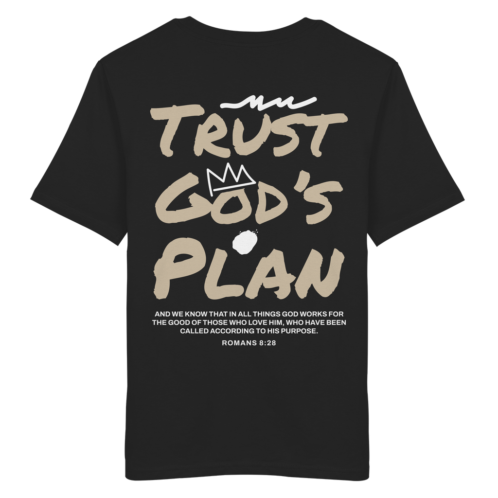 TRUST GOD´S PLAN - T-Shirt Bio Baumwolle