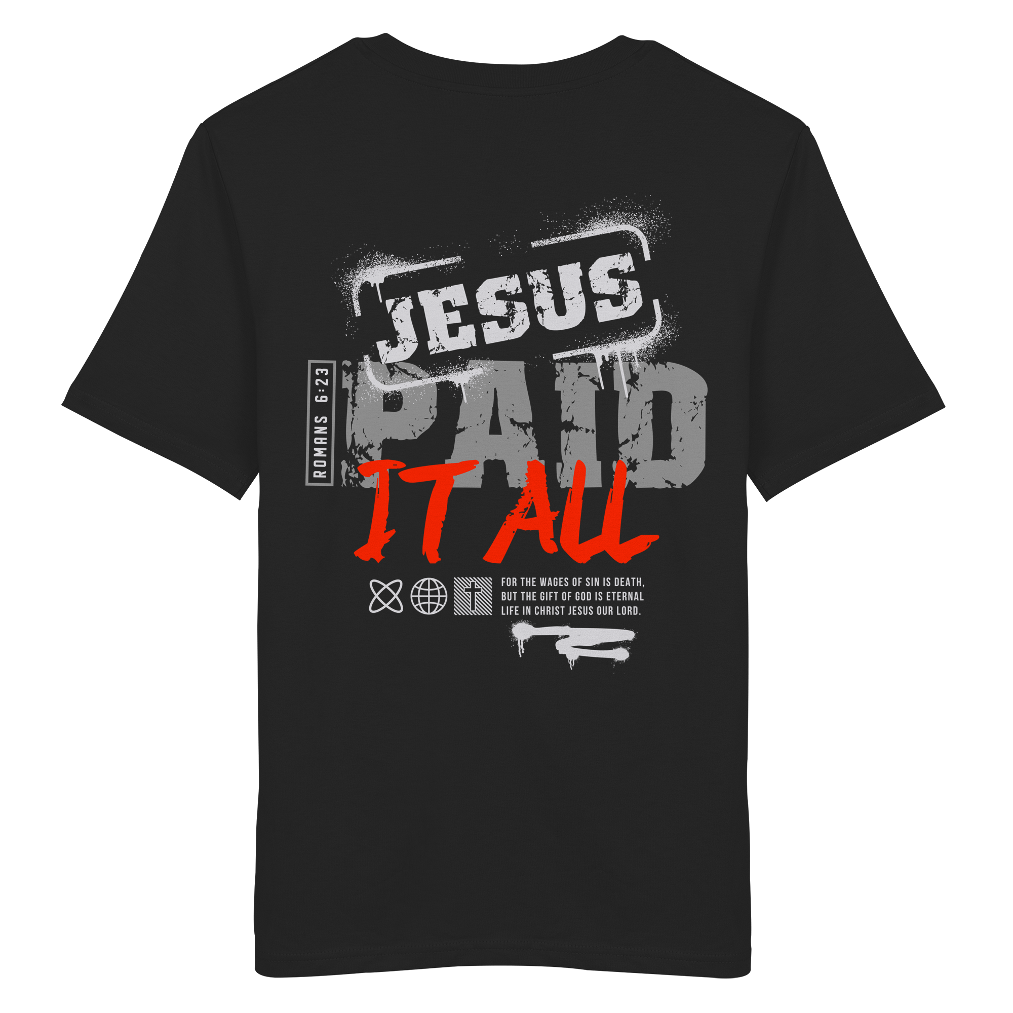 JESUS PAID ALL - T-Shirt Bio Baumwolle