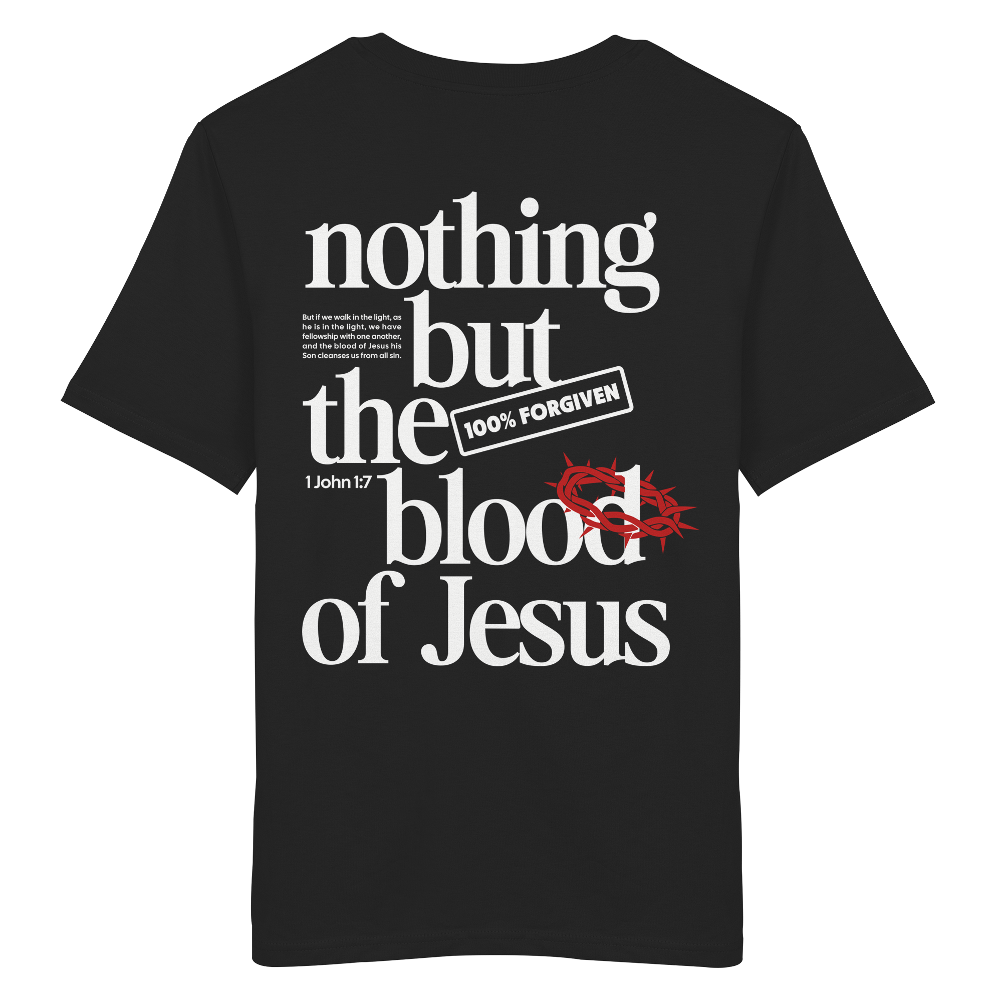 THE BLOOD OF JESUS - T-Shirt Bio Baumwolle