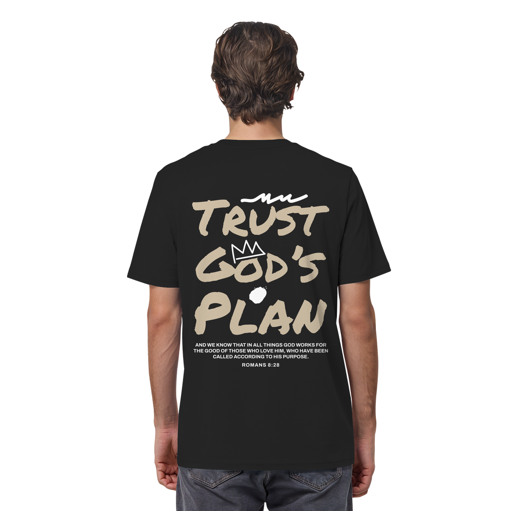 TRUST GOD´S PLAN - T-Shirt Bio Baumwolle