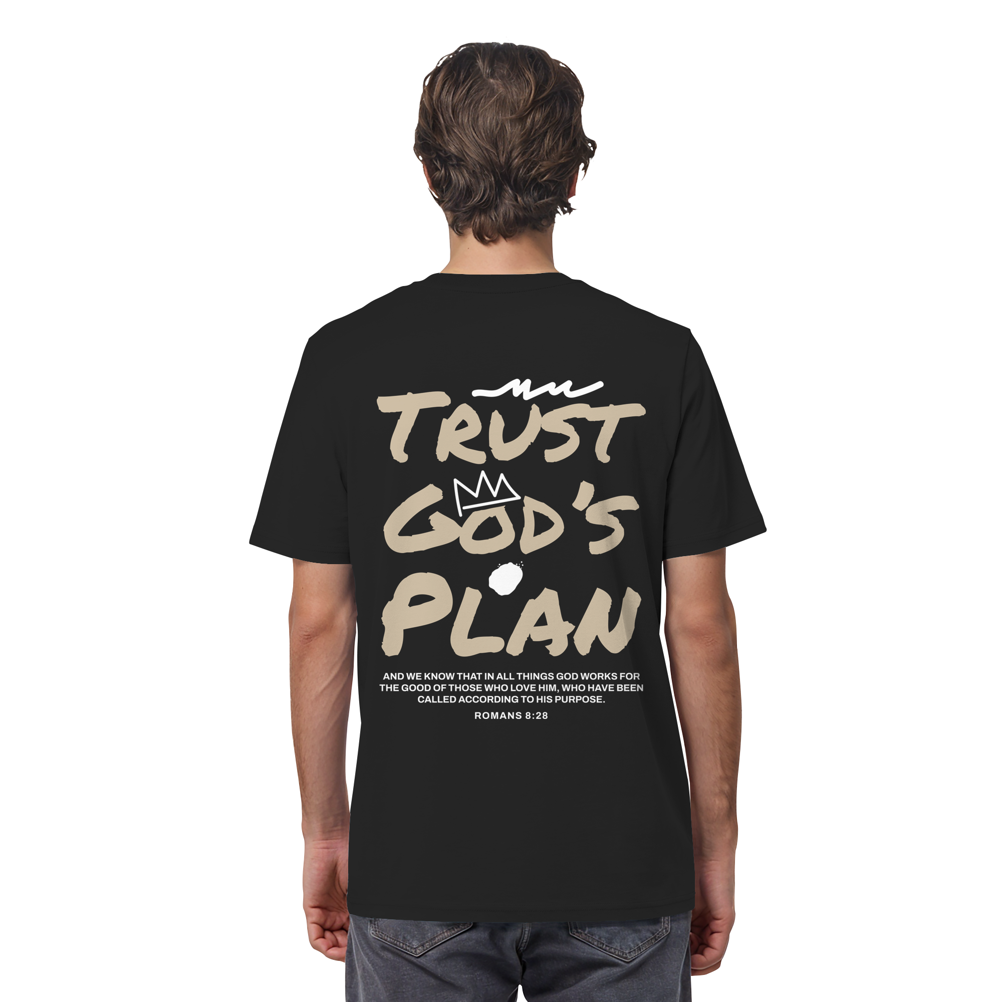 TRUST GOD´S PLAN - T-Shirt Bio Baumwolle