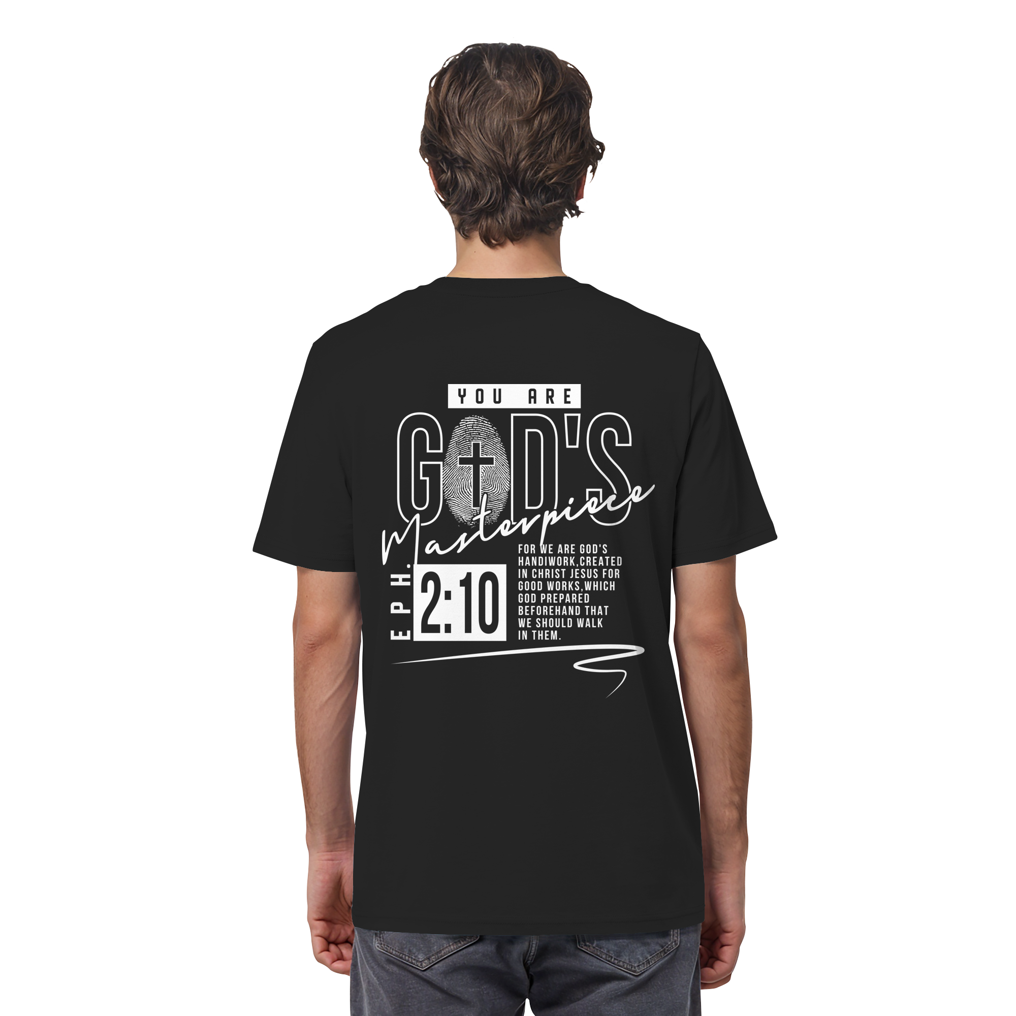 GOD´S MASTERPICE - T-Shirt Bio Baumwolle