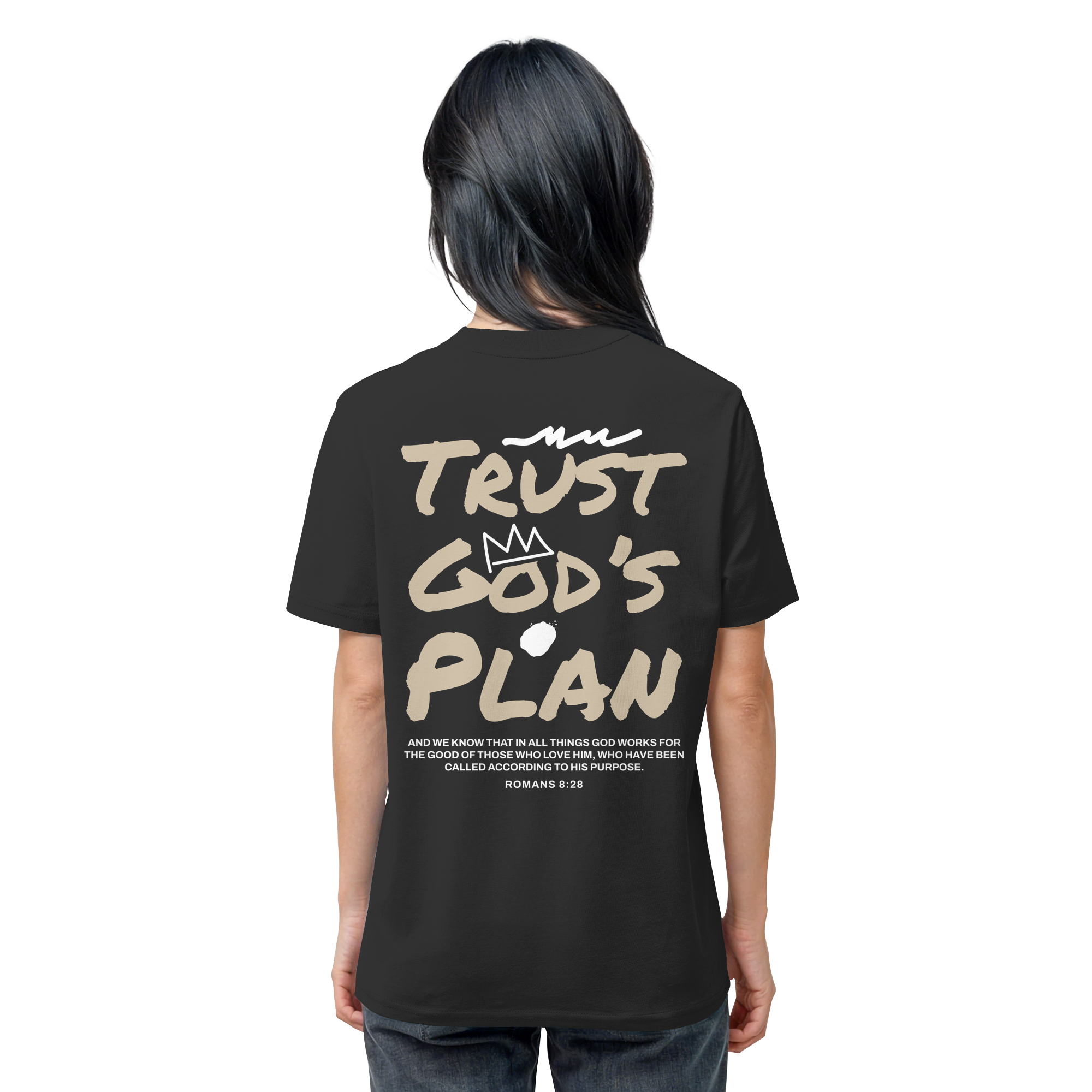 TRUST GOD´S PLAN - T-Shirt Bio Baumwolle