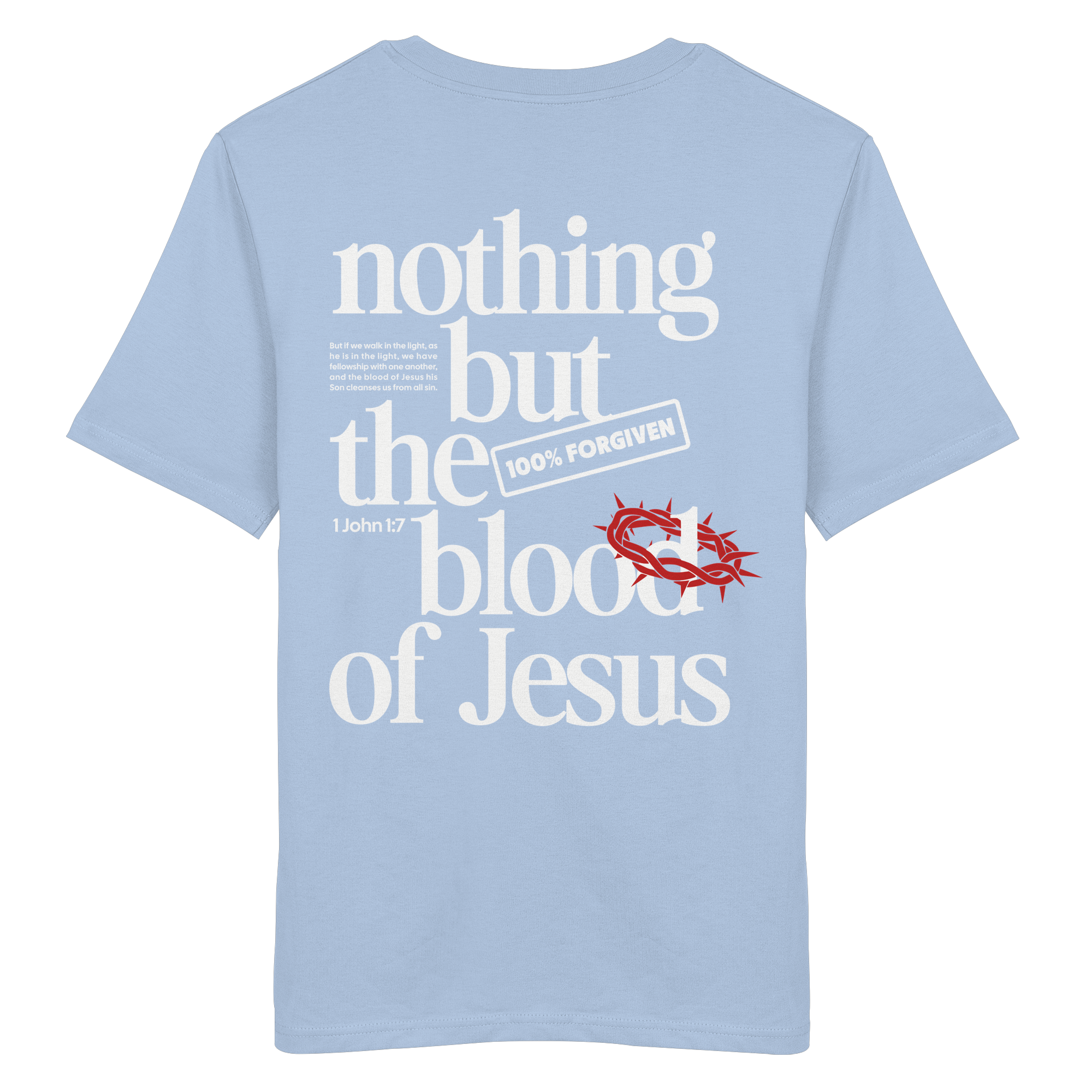 THE BLOOD OF JESUS - T-Shirt Bio Baumwolle